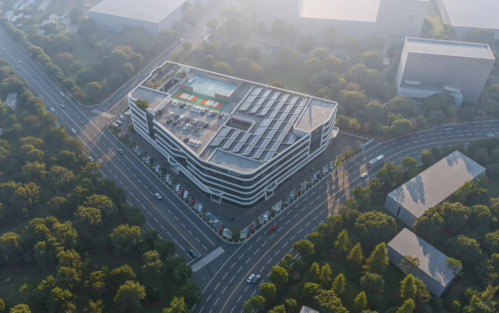 超流体火车头厂房：绿色与科技完美融合！