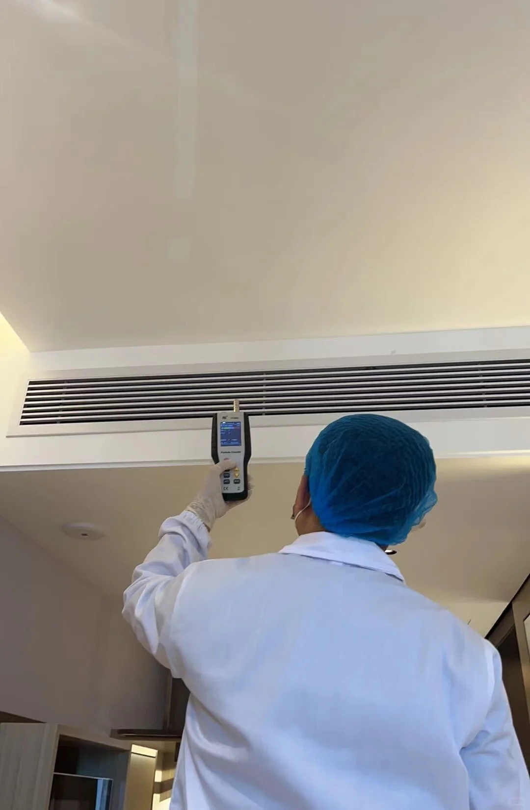 酒店公共卫生检测现场