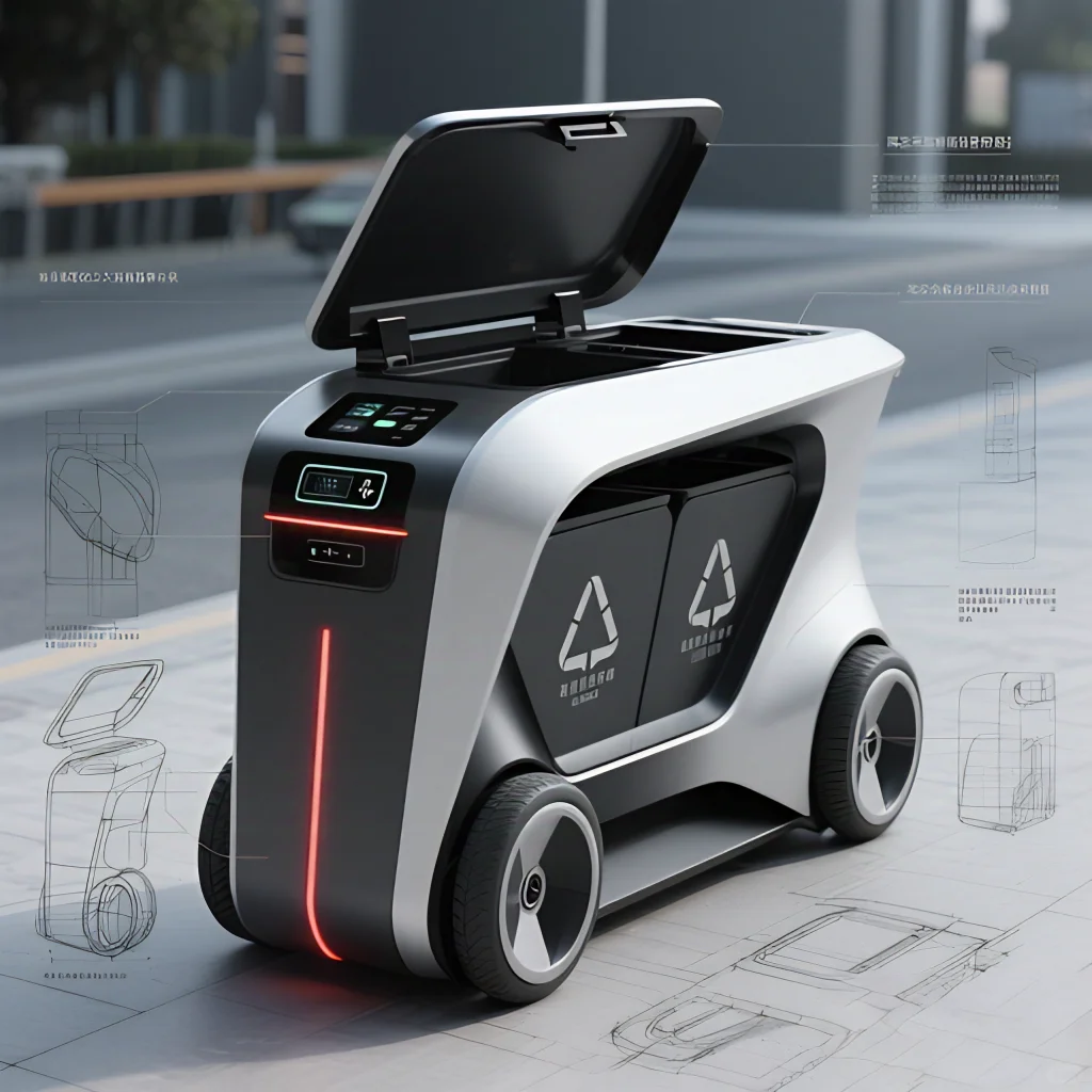 会说话会跑的垃圾桶你见过吗？小兜登场！