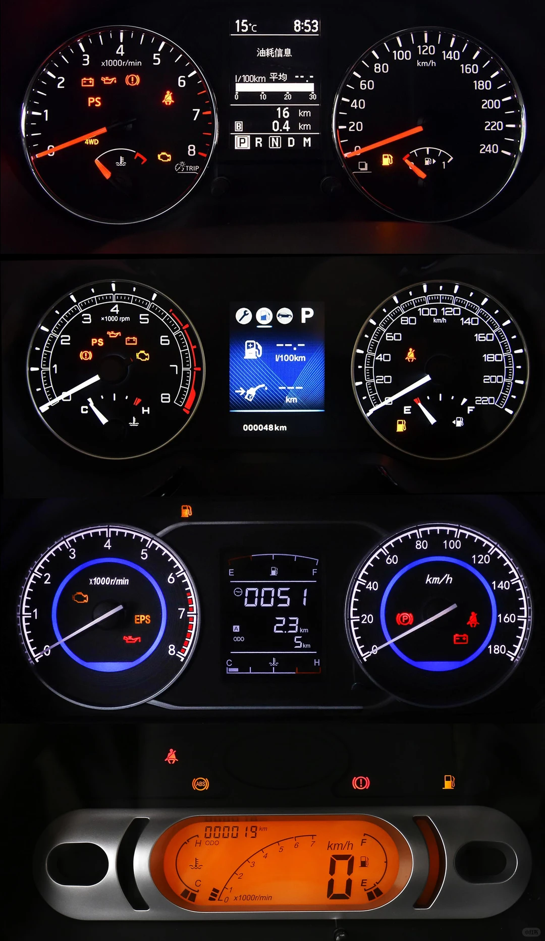 老国产的机械仪表盘——东风篇