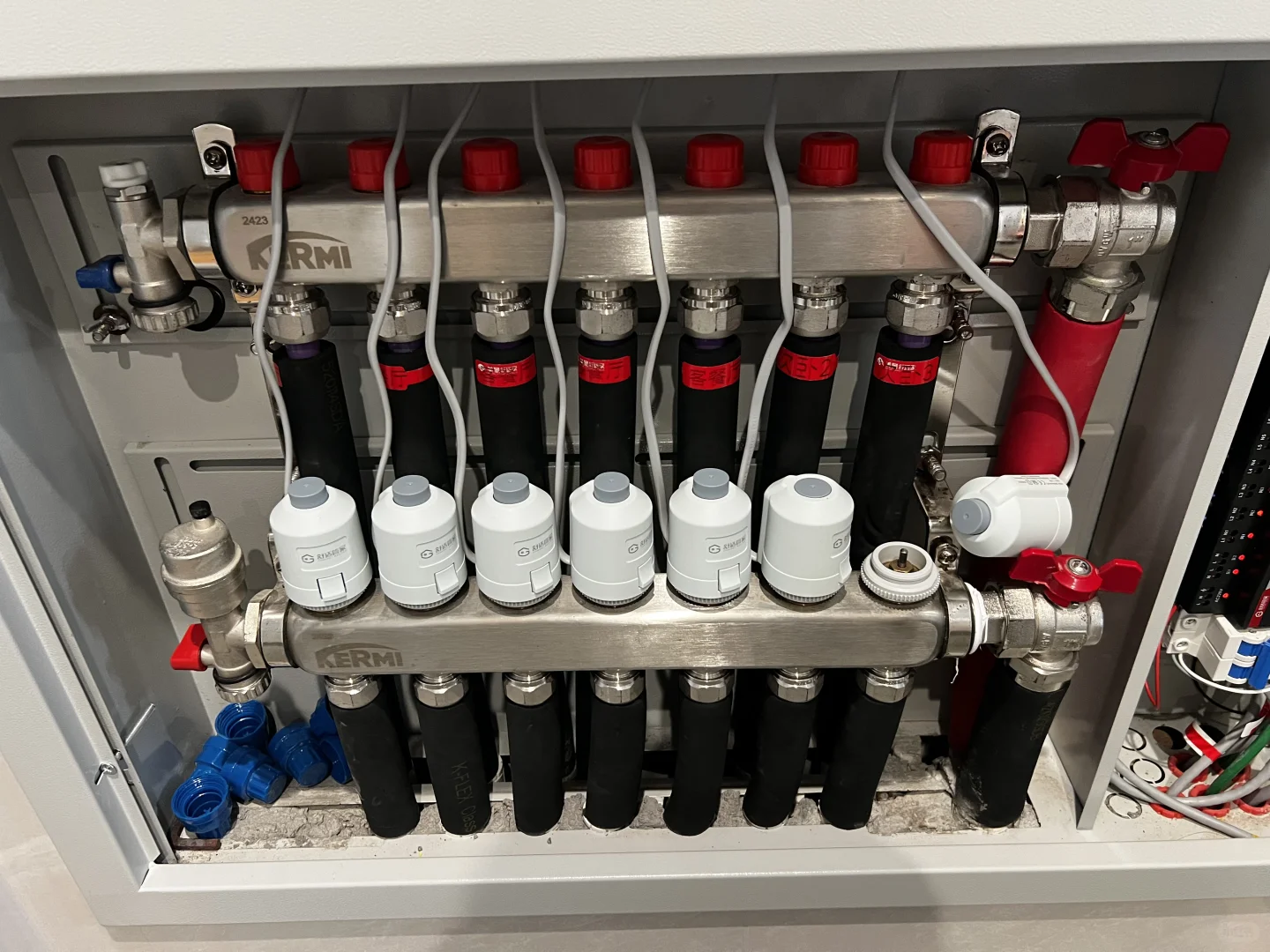 请教地暖卧室不升温问题