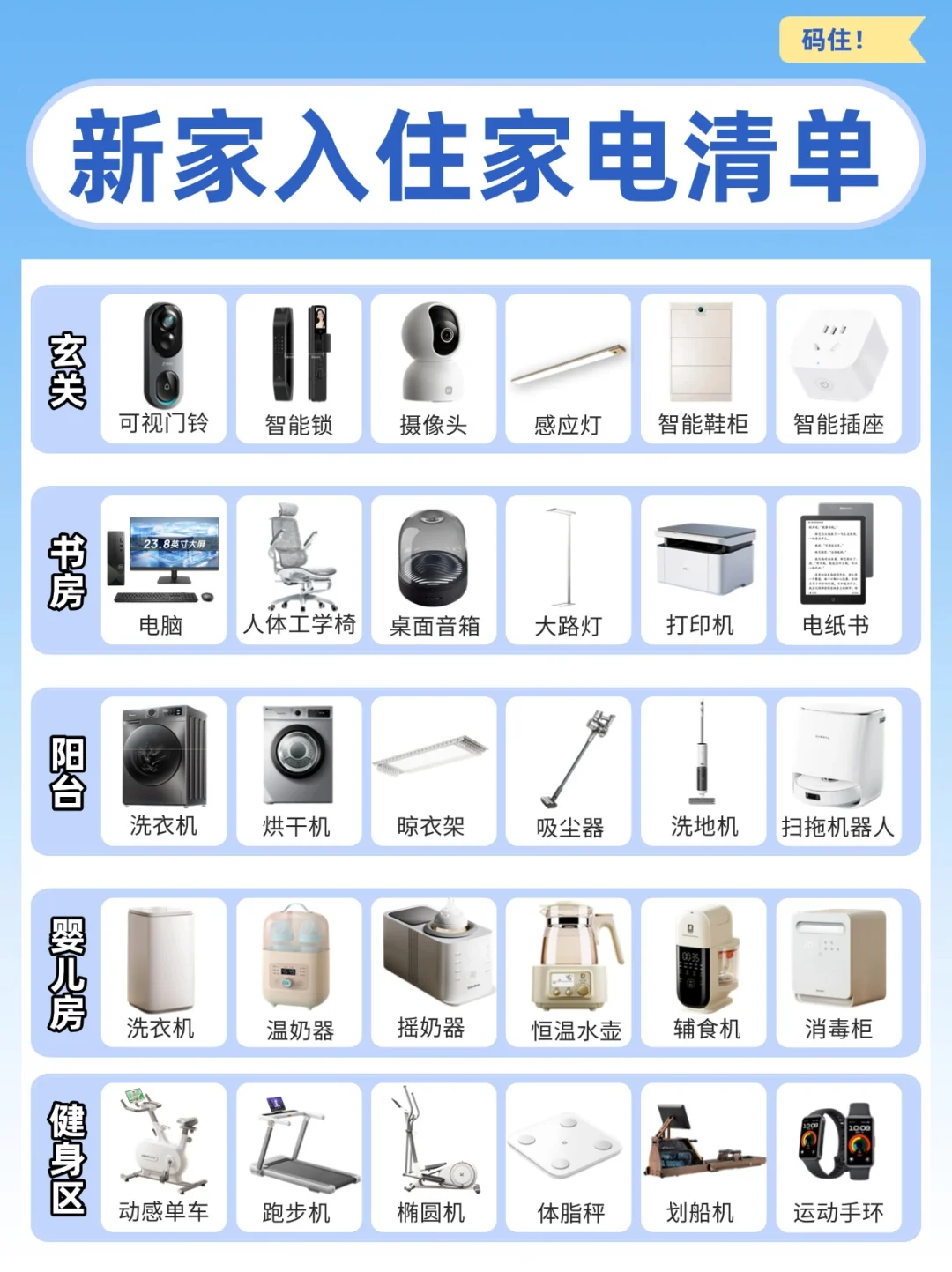 新家入住家电清单，什么时候入手划算