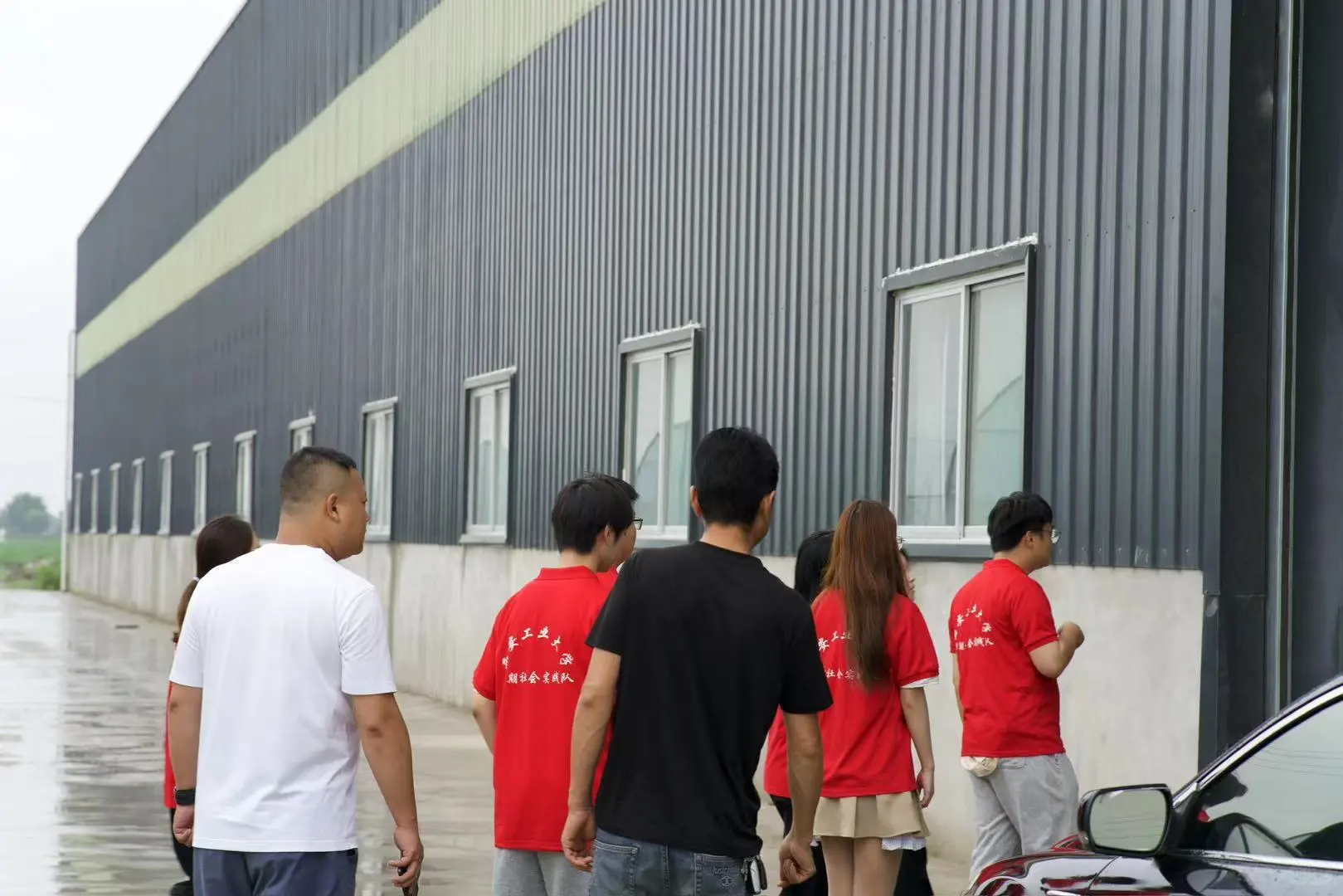 走进小麦加工基地