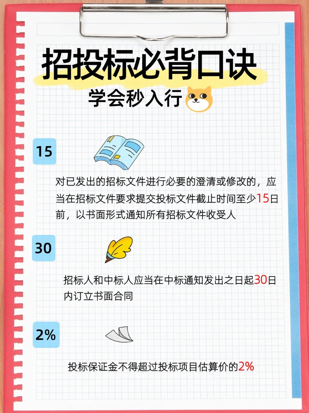 口诀在手，招投标无忧！