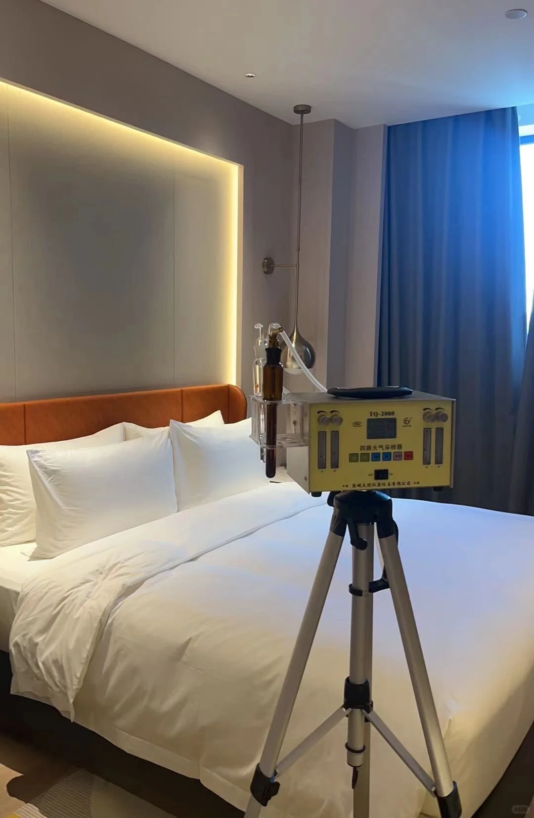 酒店公共卫生检测现场