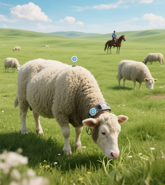 羊跑丢不存在的！定位器比牧羊犬还能盯梢！
