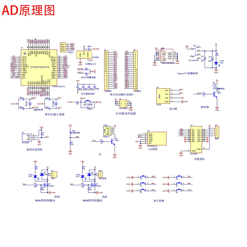 基于stm32单片机的智能家电控制系统设计
