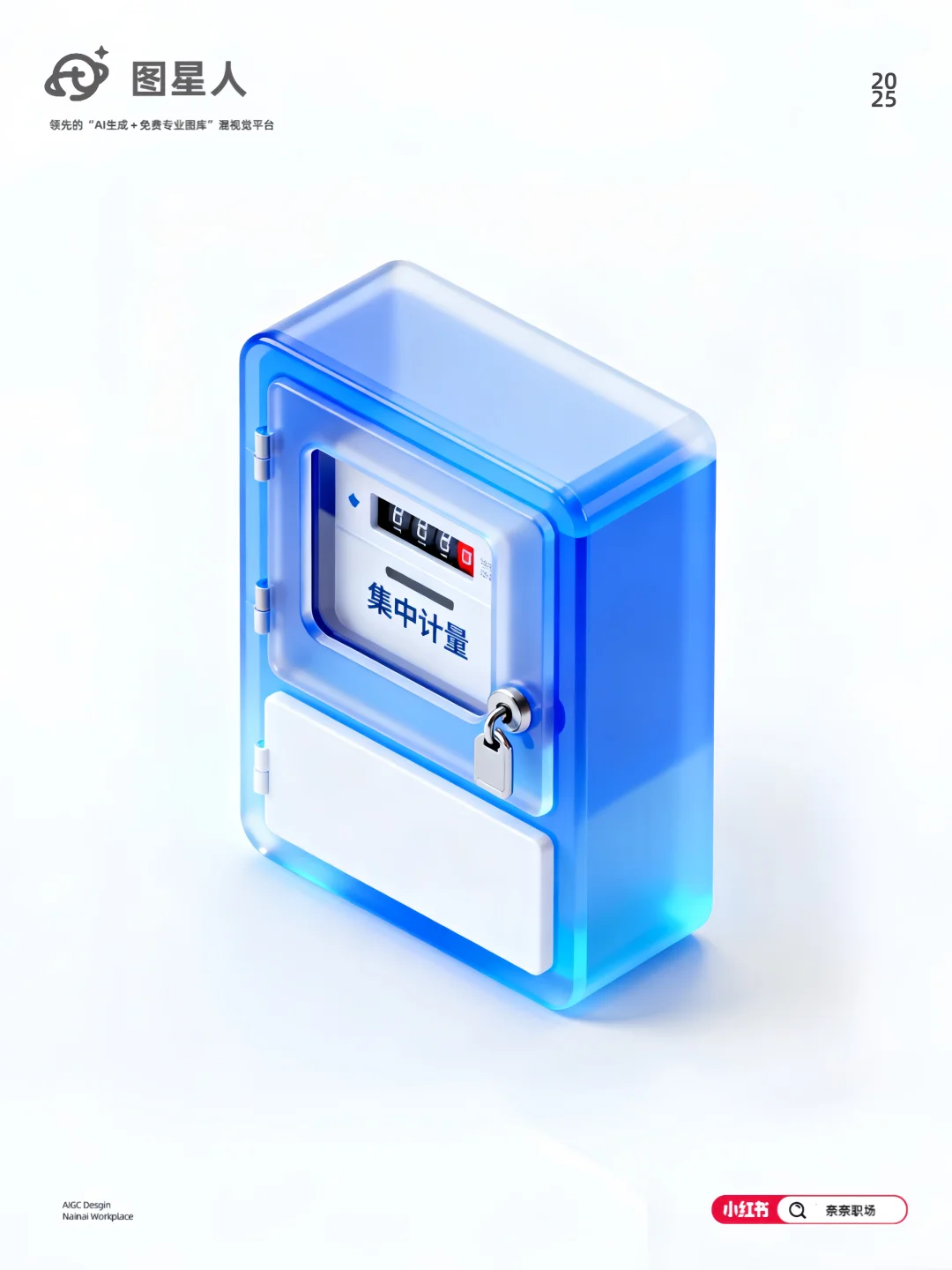 ?毛玻璃质感 | 图星人AI | 提示词分享