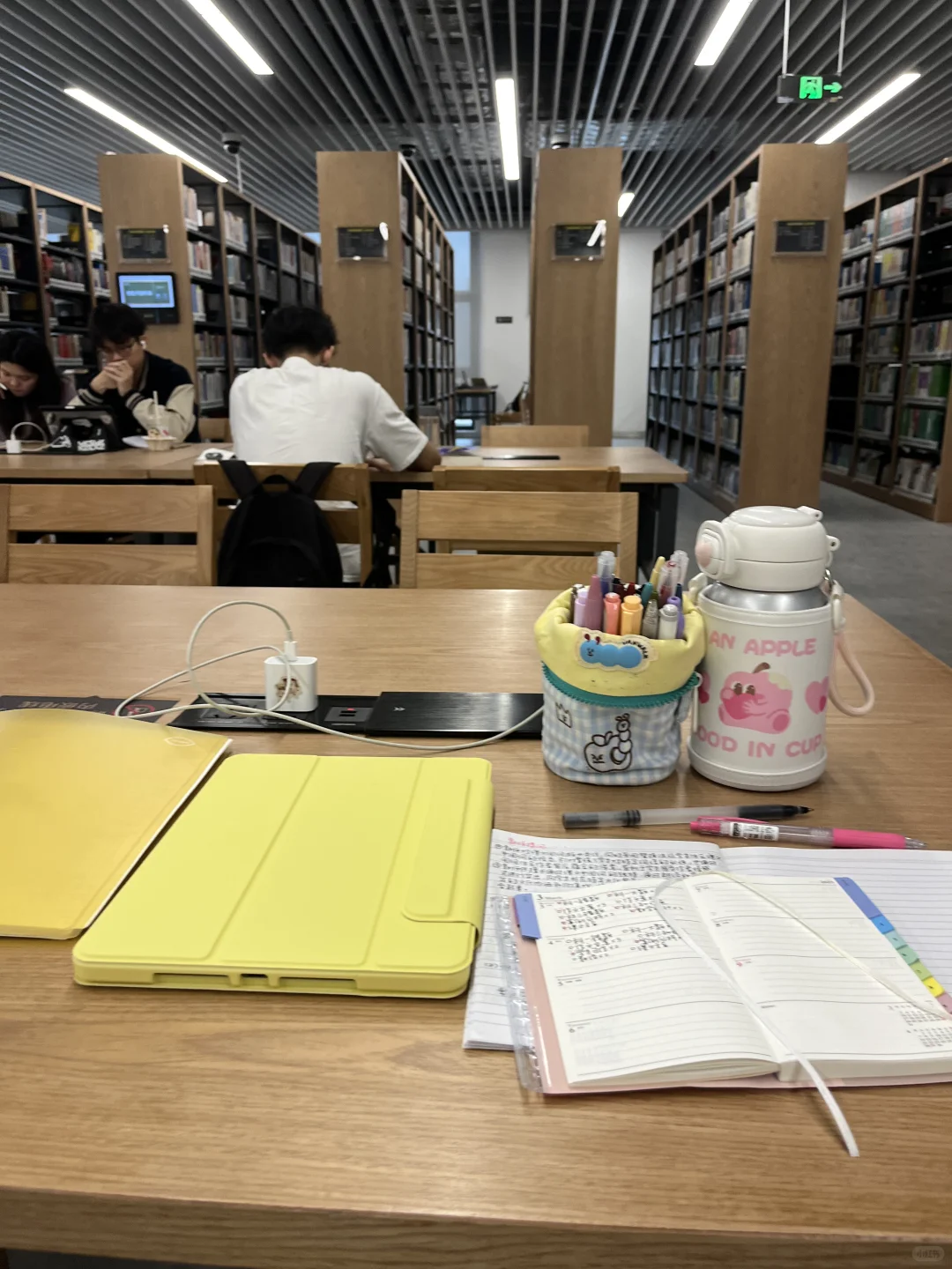 谁懂在图书馆爽学到天黑的安全感