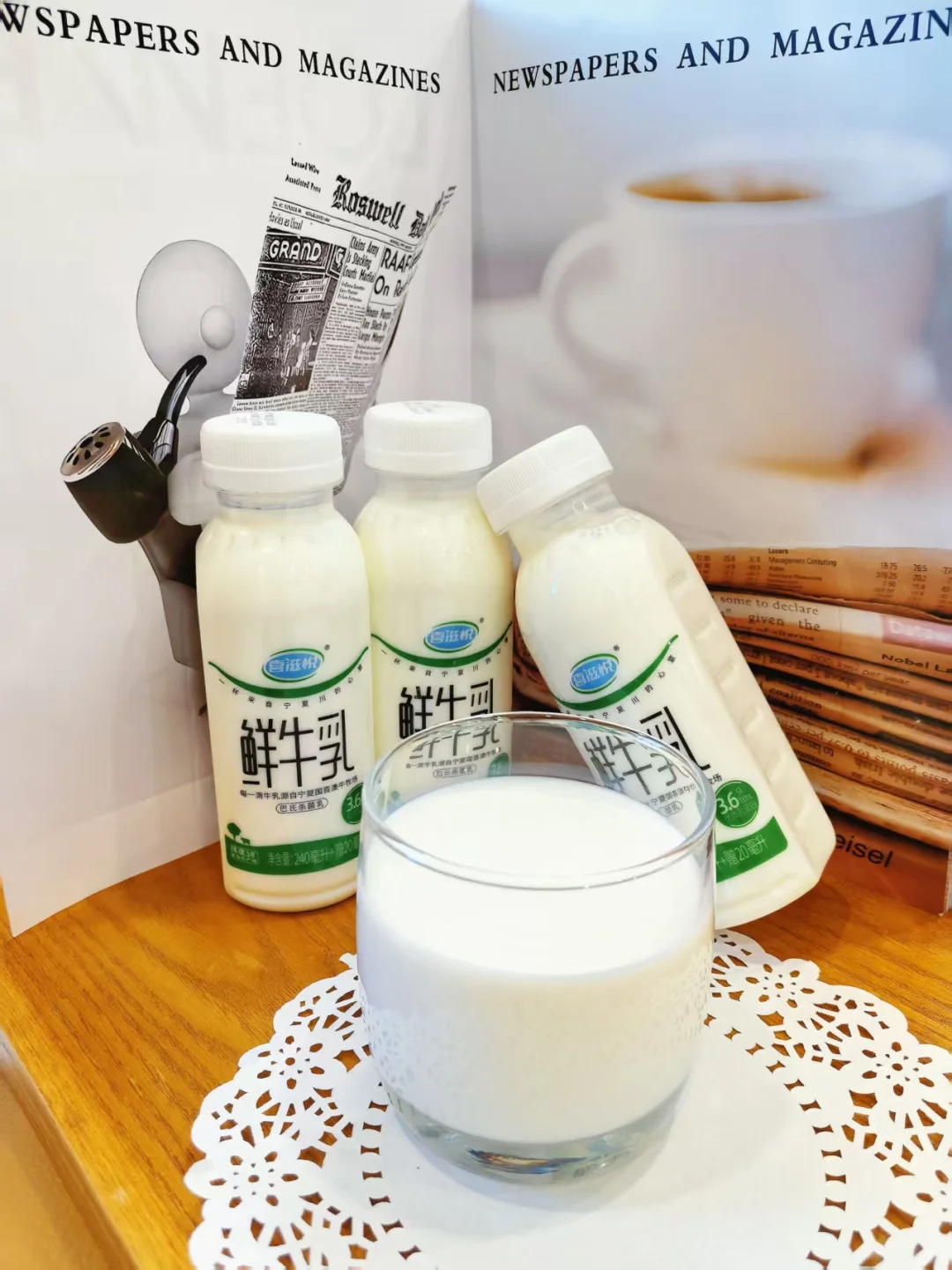 终于盖特到网上说的好喝到无语的牛奶了…