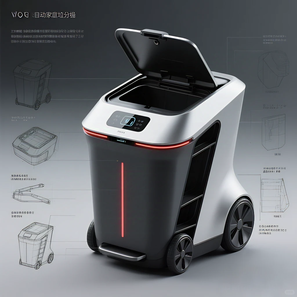 会说话会跑的垃圾桶你见过吗？小兜登场！