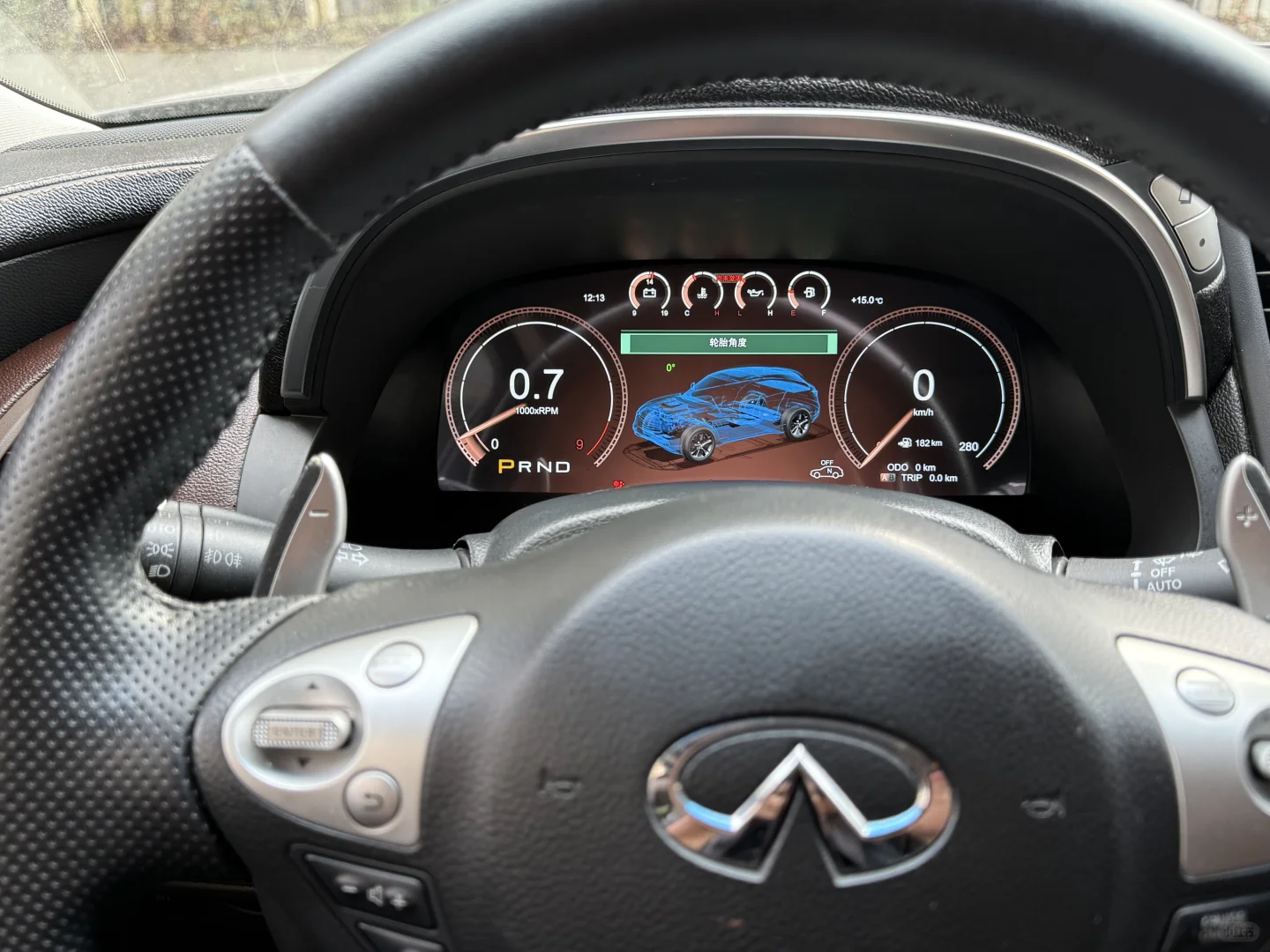 英菲尼迪FX25/FX35全液晶仪表，多种动态模式