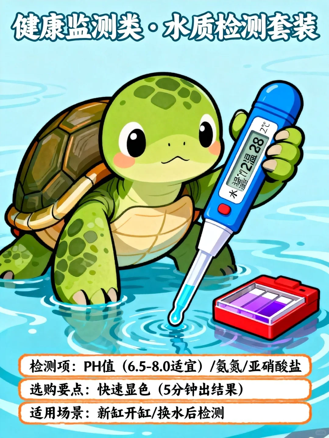 ?新手养龟不翻车！8件神器公开