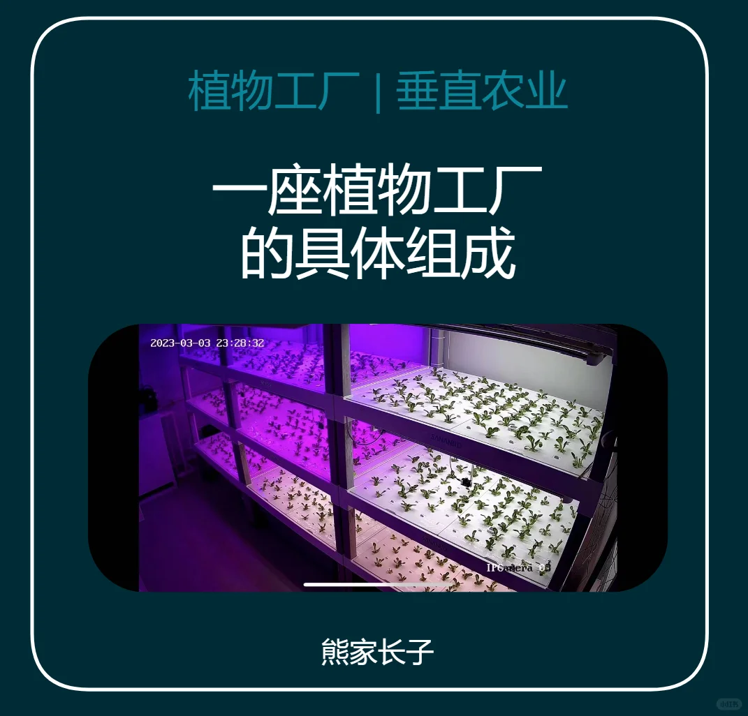 【科普时间】一座典型植物工厂的详细组成