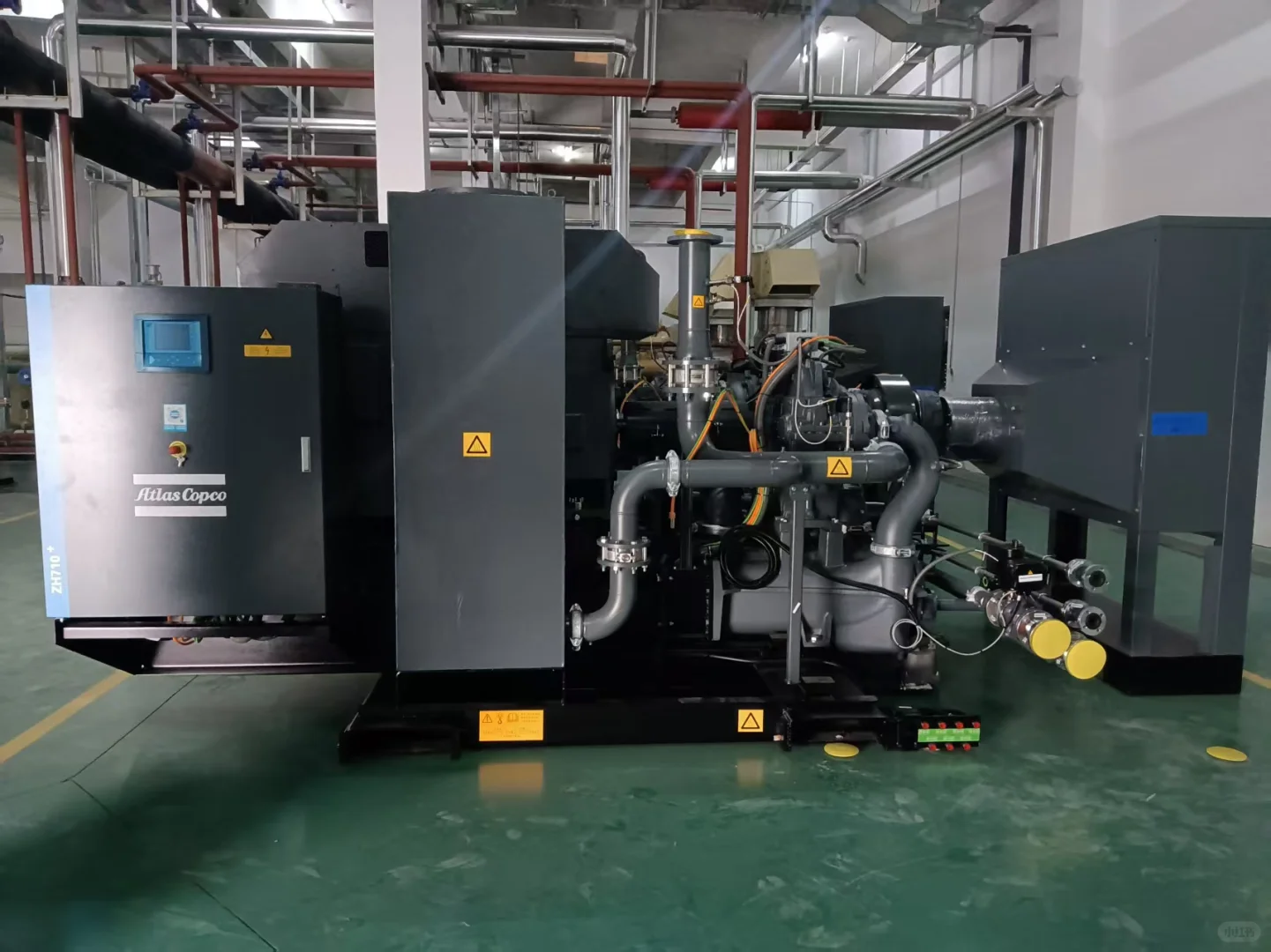 阿特拉斯离心空压机ZH710+｜工厂节能黑科技