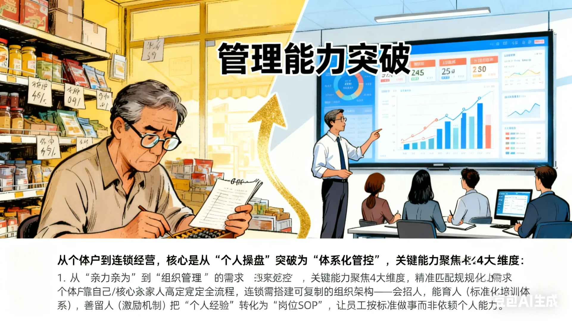 如何从个体户到连锁经营？