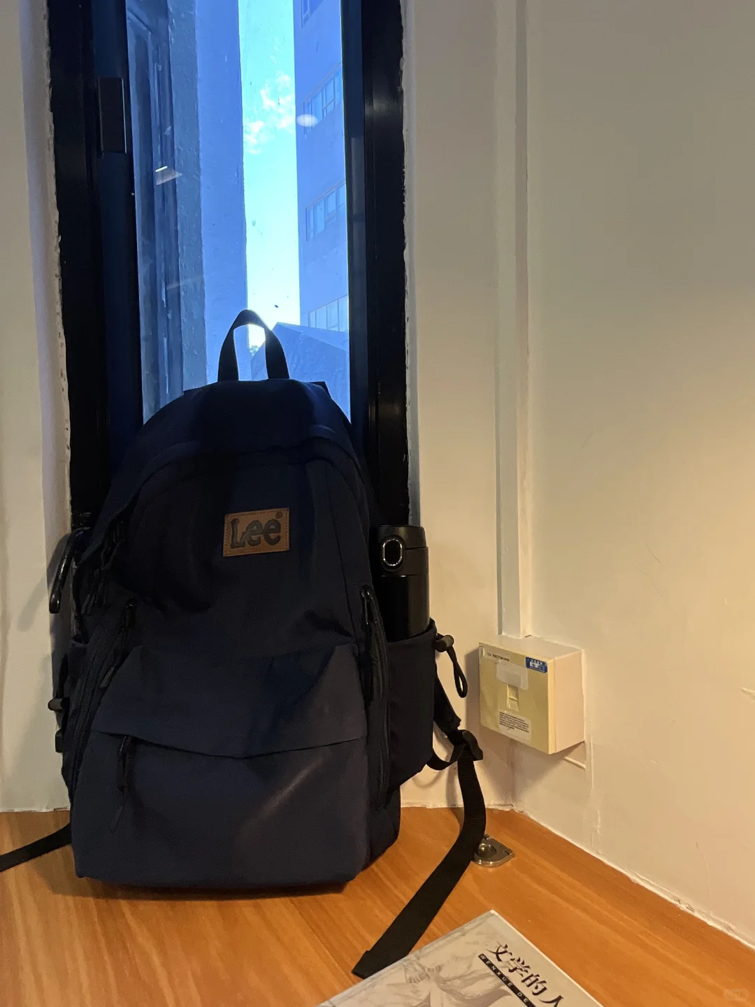 被书围抱着 像在家一样安心