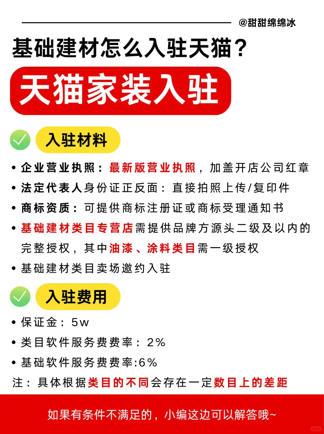 天猫家装之基础建材入驻攻略