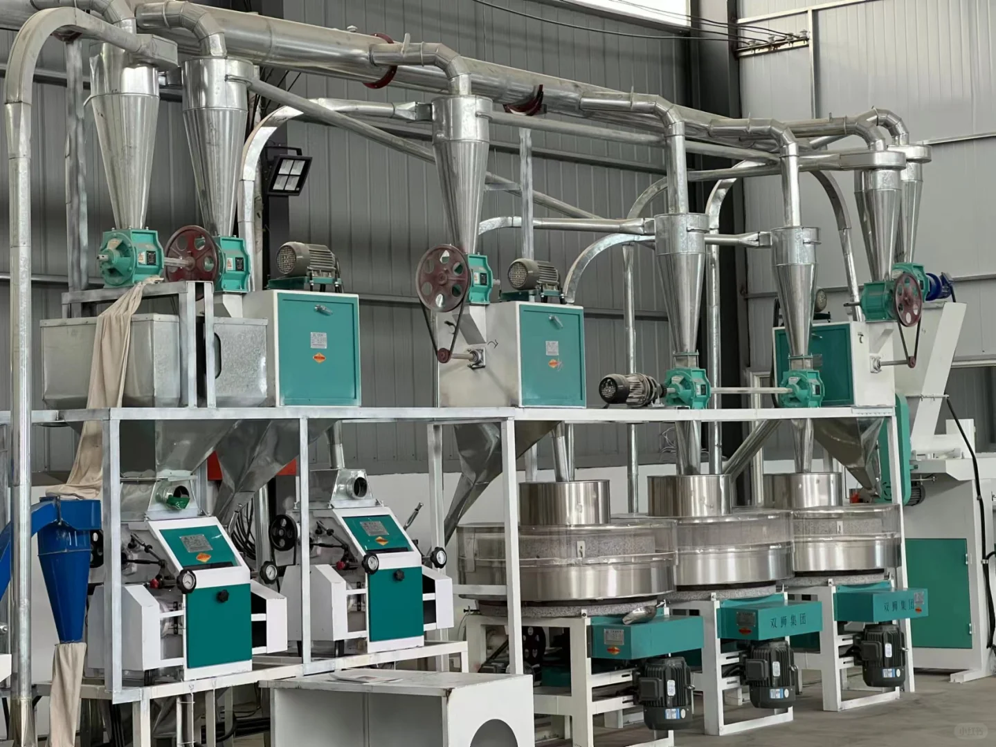 走进小麦加工基地