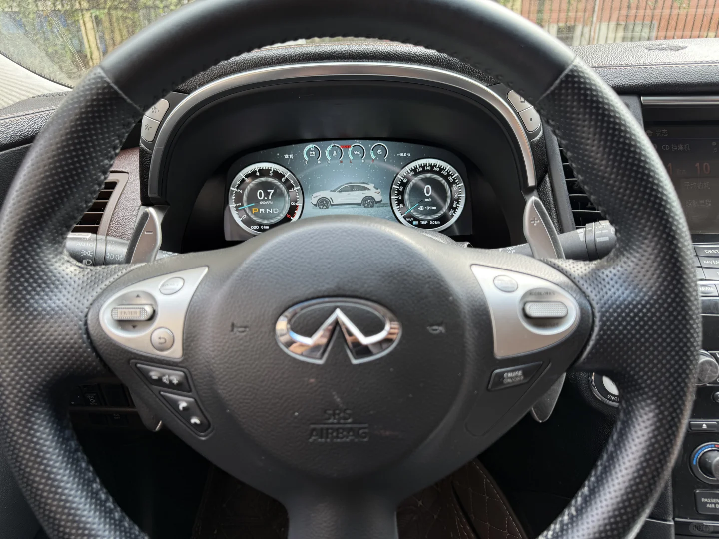 英菲尼迪FX25/FX35全液晶仪表，多种动态模式