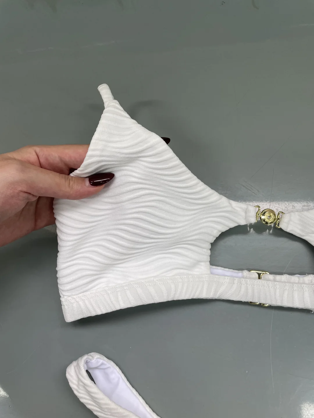 泳衣定制 | 异域风情蓝色系比基尼套装??