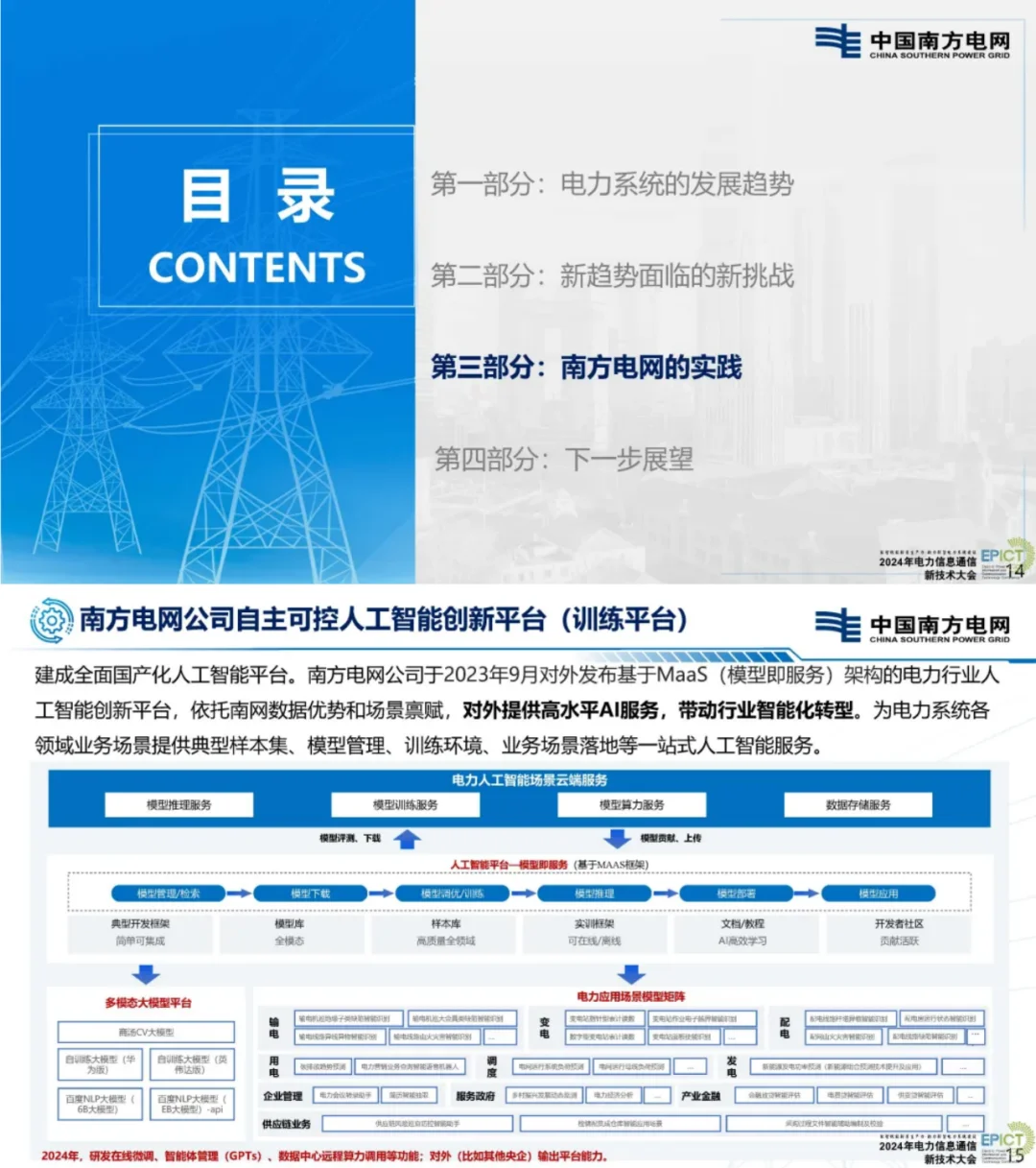 南网电网首席人工智能官最新演讲讲了什么？