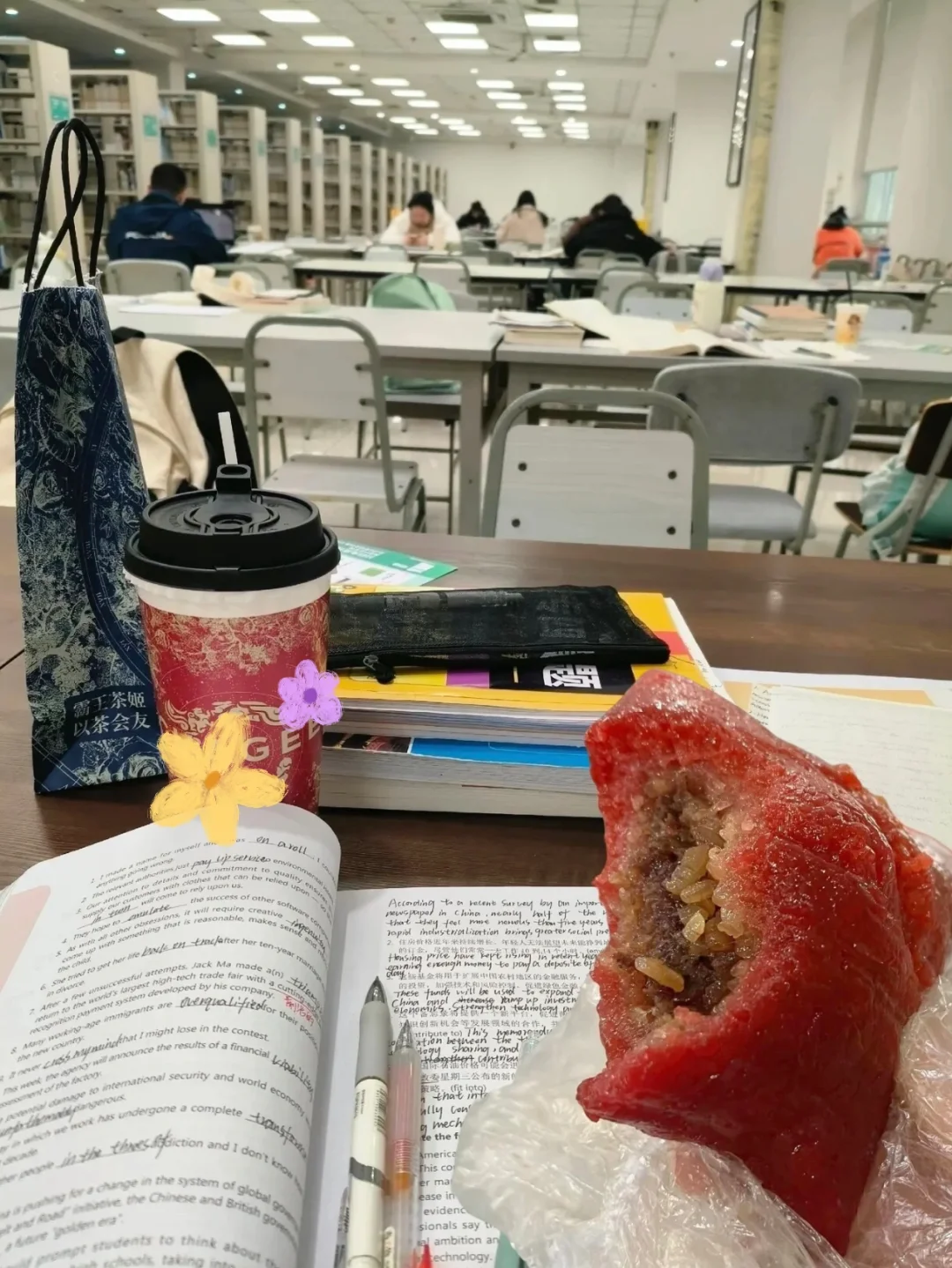 终于理解为什么有人天天早起去图书馆……