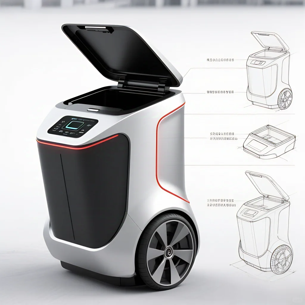 会说话会跑的垃圾桶你见过吗？小兜登场！