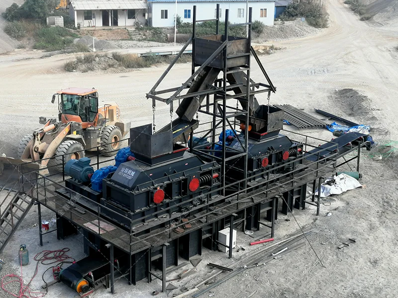 对辊破碎机——40-50吨时产的理想设备