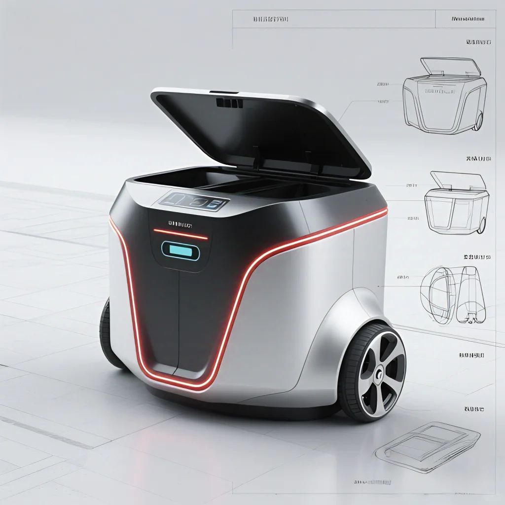 会说话会跑的垃圾桶你见过吗？小兜登场！