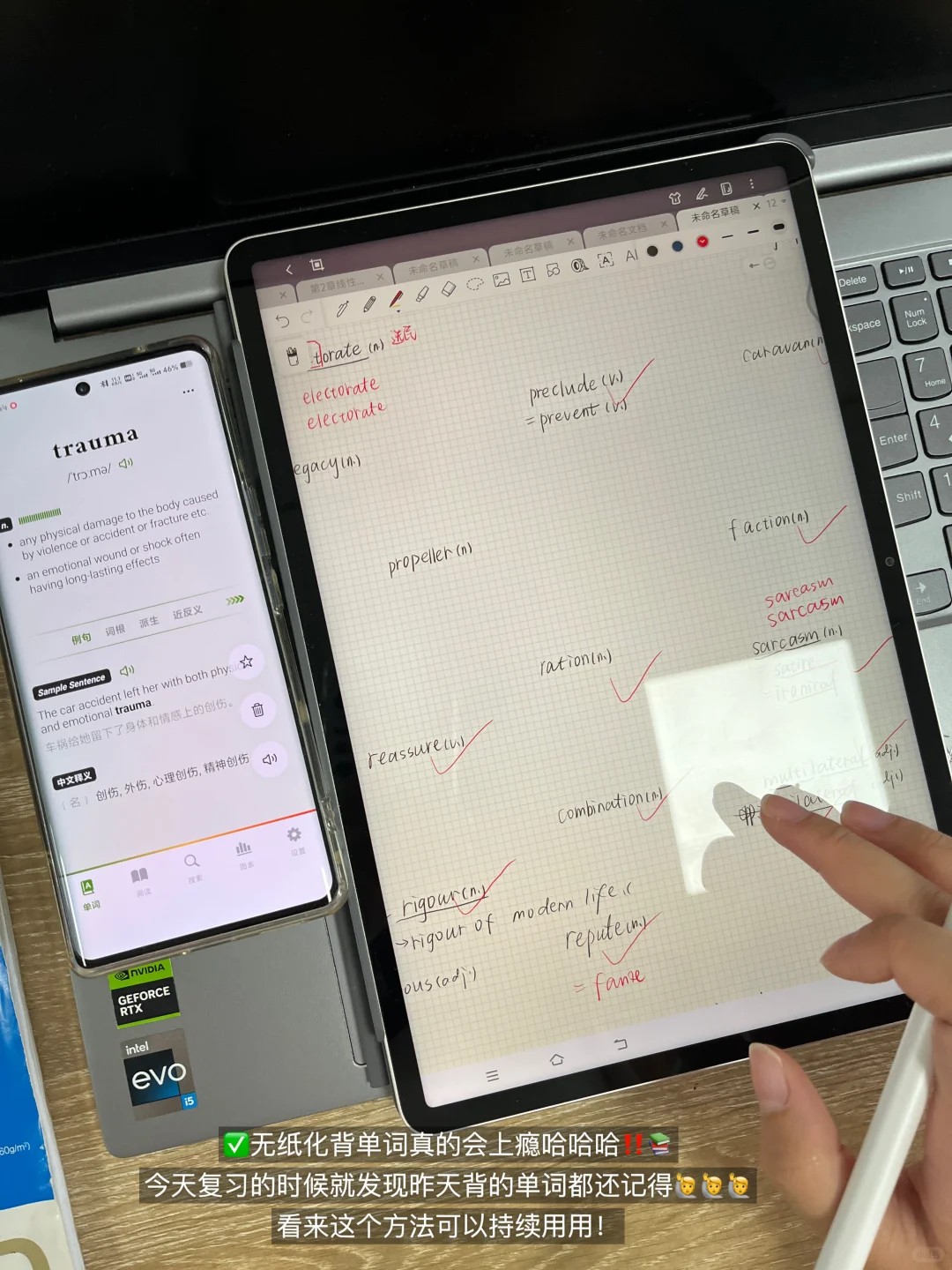 就算没课姐也会在图书馆怒学，不会躺在寝室