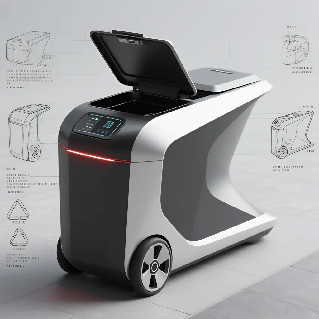 会说话会跑的垃圾桶你见过吗？小兜登场！