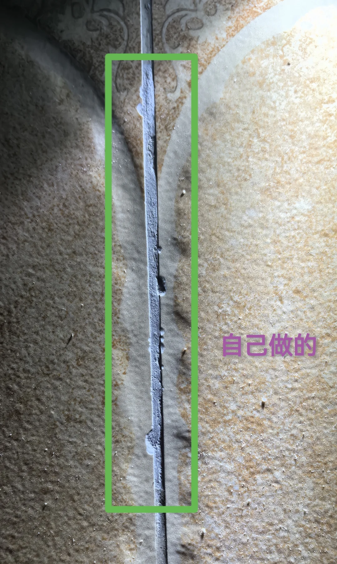 马贝2801水泥基填缝完工22天