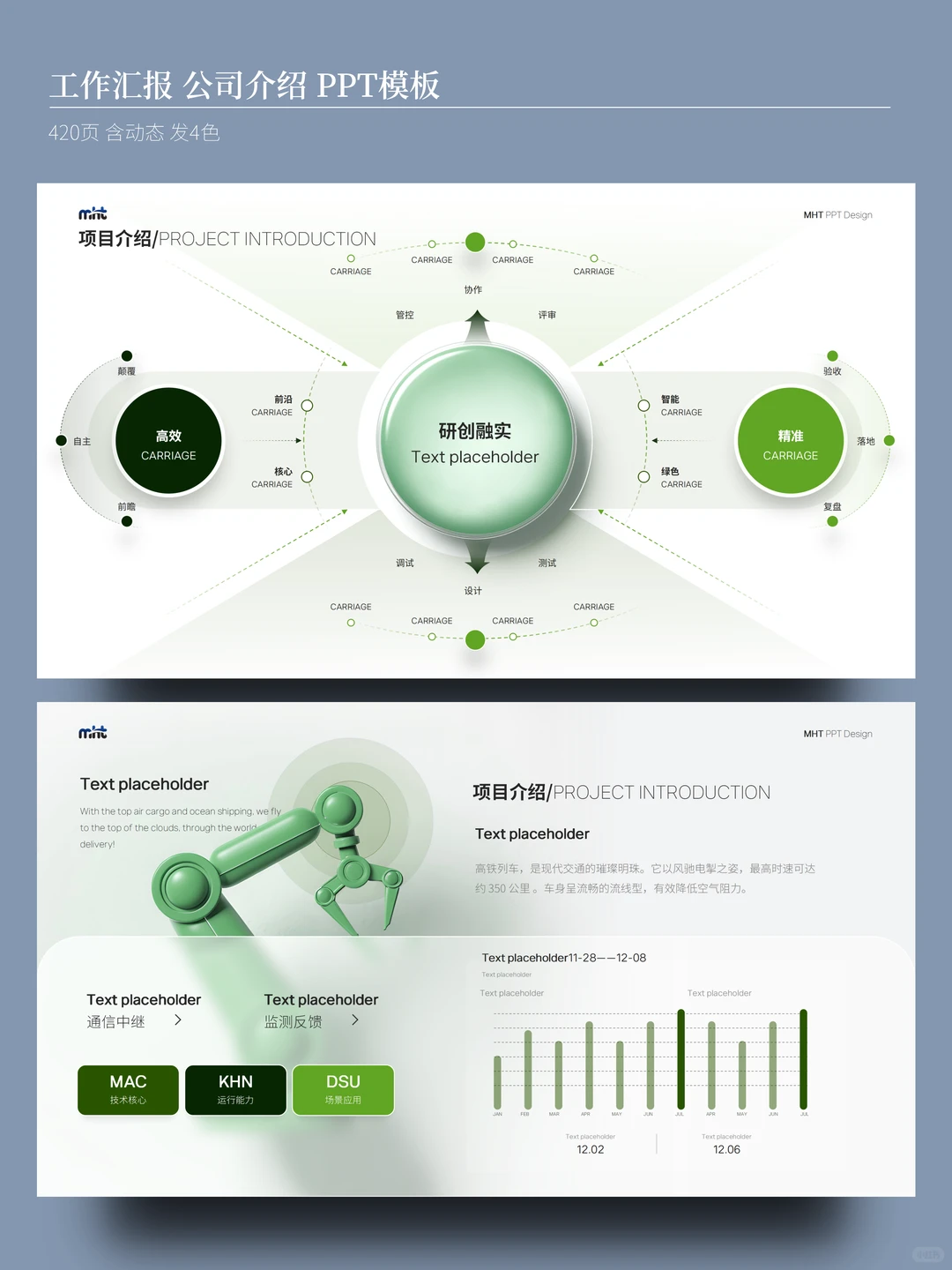 工业绿PPT爆火！打工人的精神绿洲竟是它？
