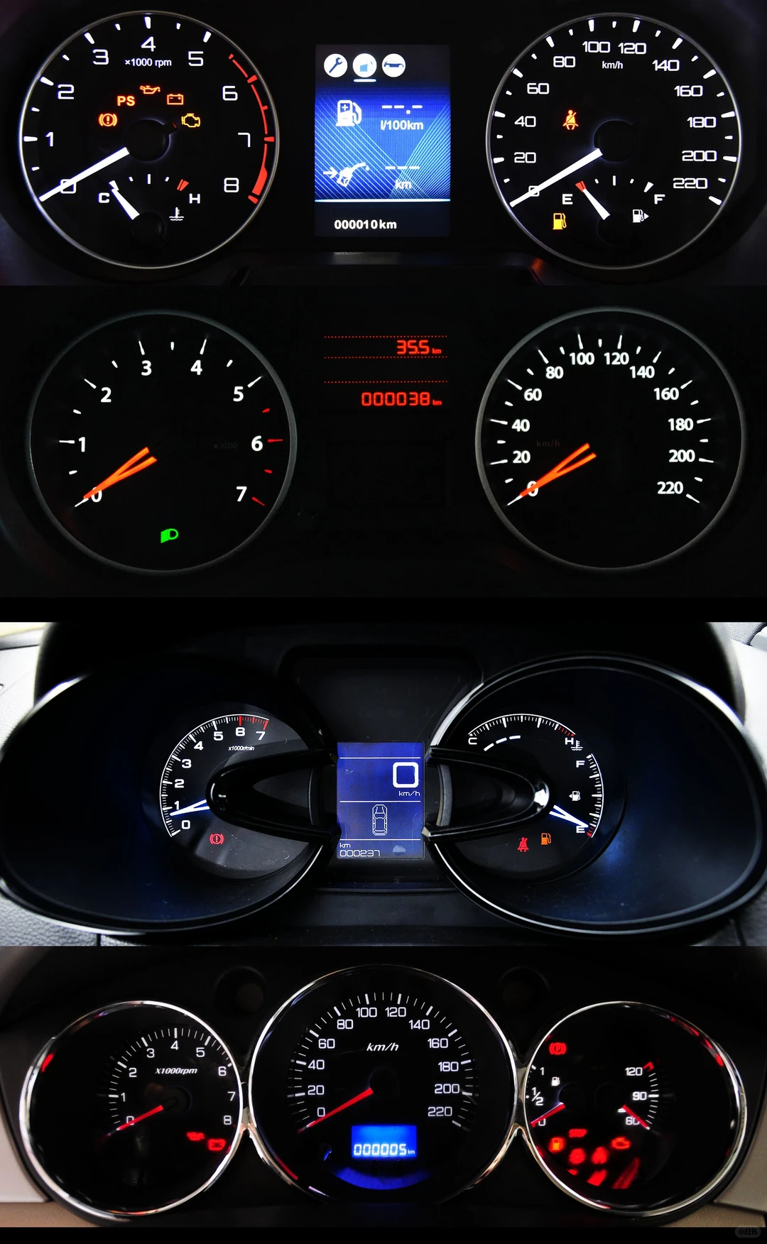 老国产的机械仪表盘——东风篇