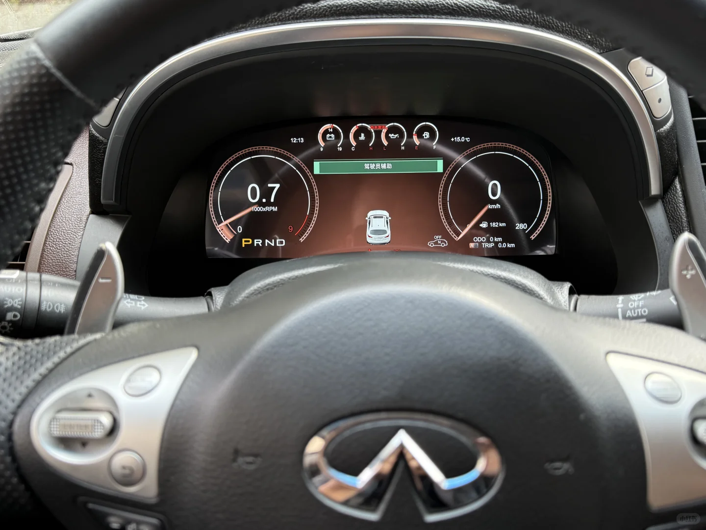 英菲尼迪FX25/FX35全液晶仪表，多种动态模式