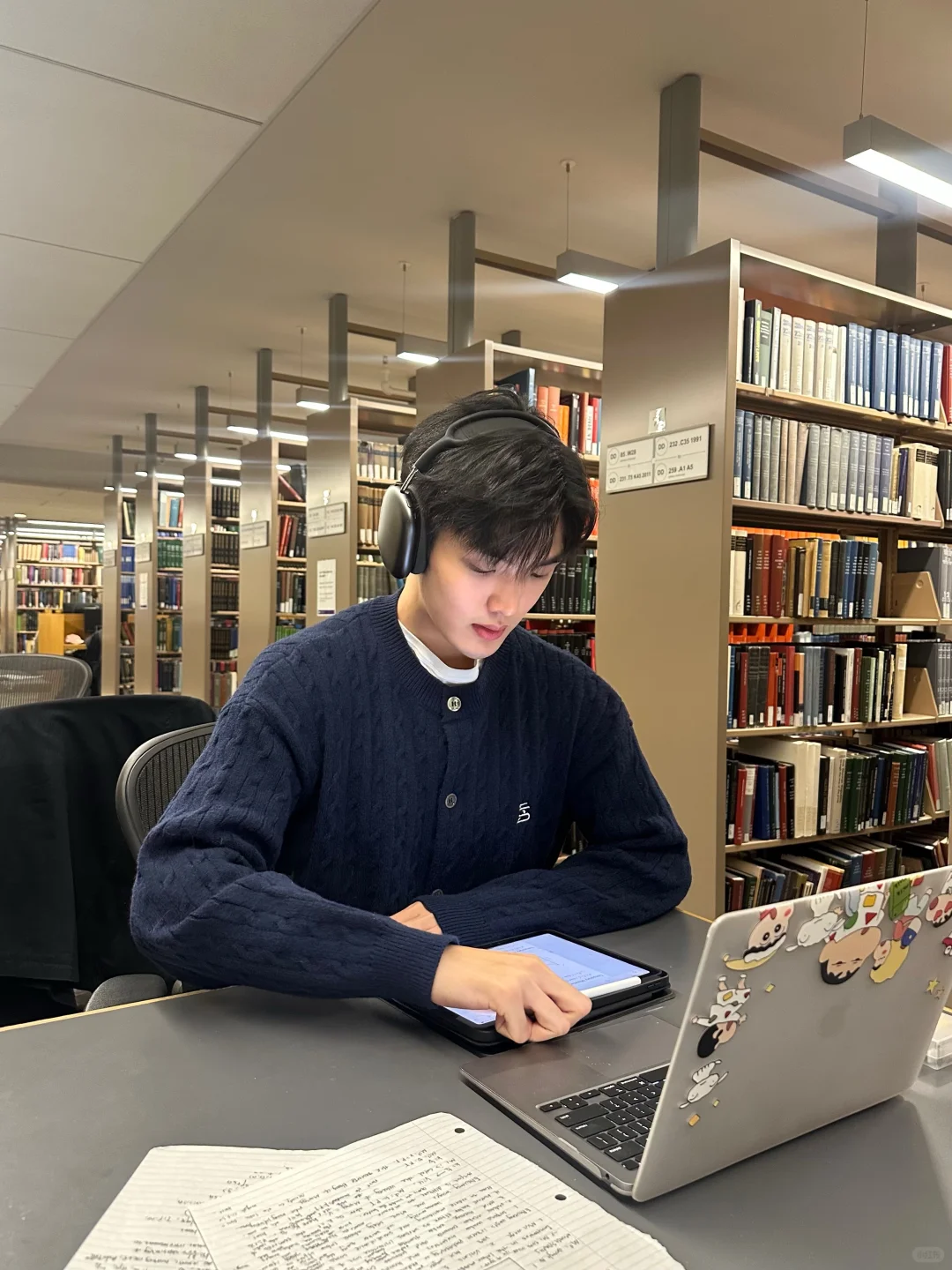 ??finalweek｜在图书馆学了一整天