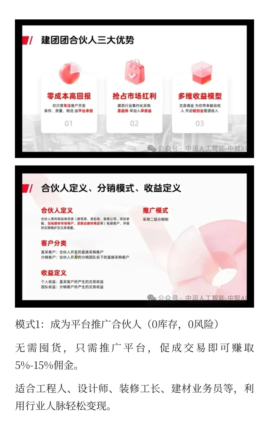 建材团购供应链平台：普通人创业年入百万的