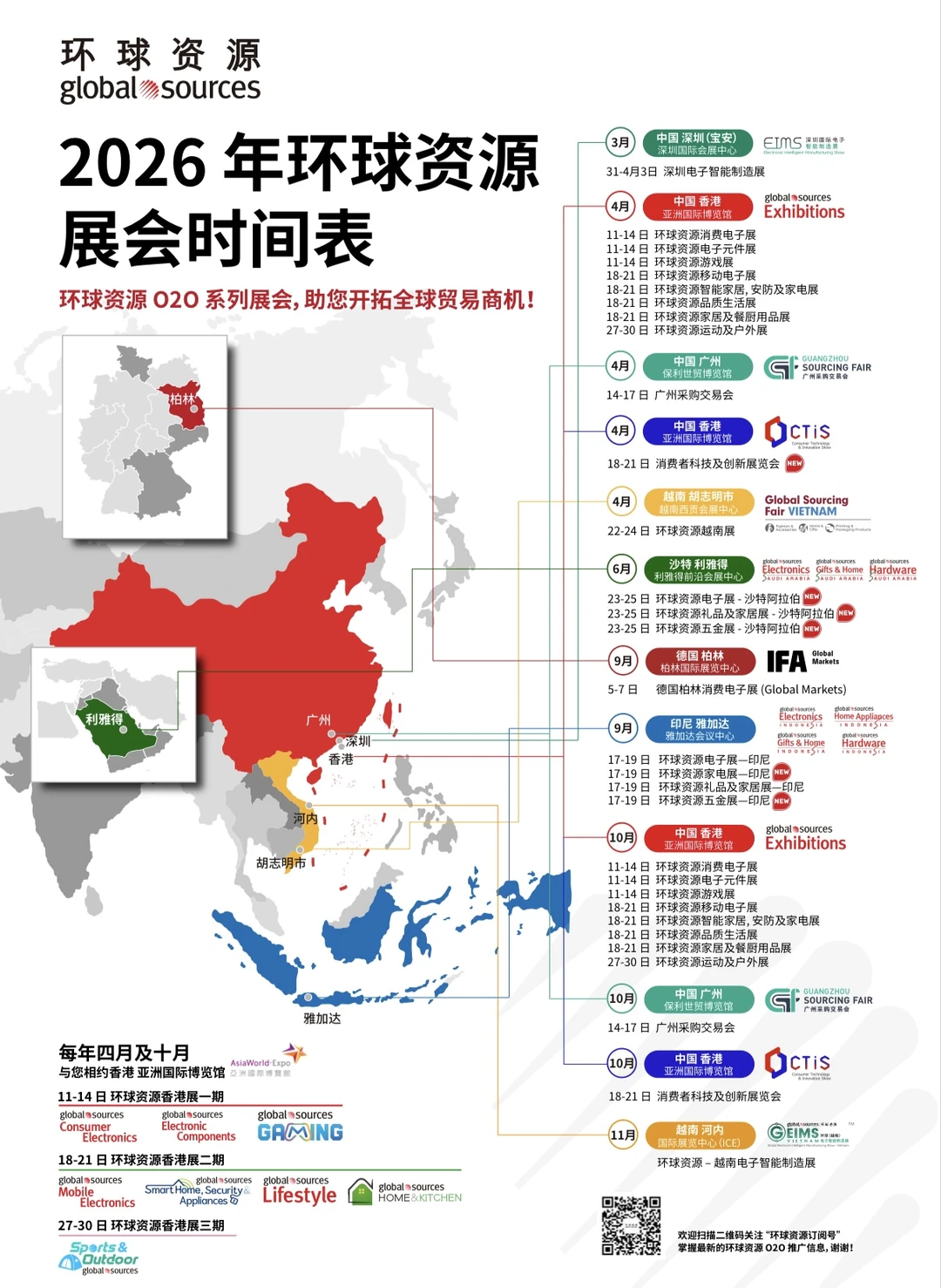 ??2026还没做海外展会计划看过来❗️?