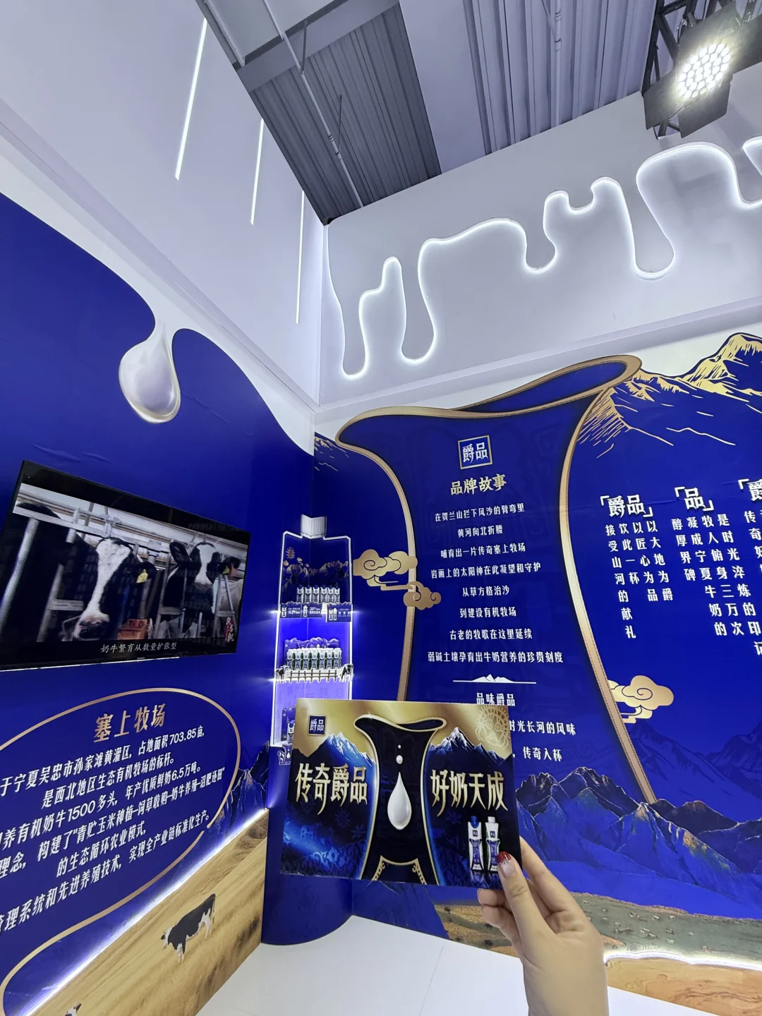 中阿博览！！贺兰山下的夏进爵品奶太绝了！