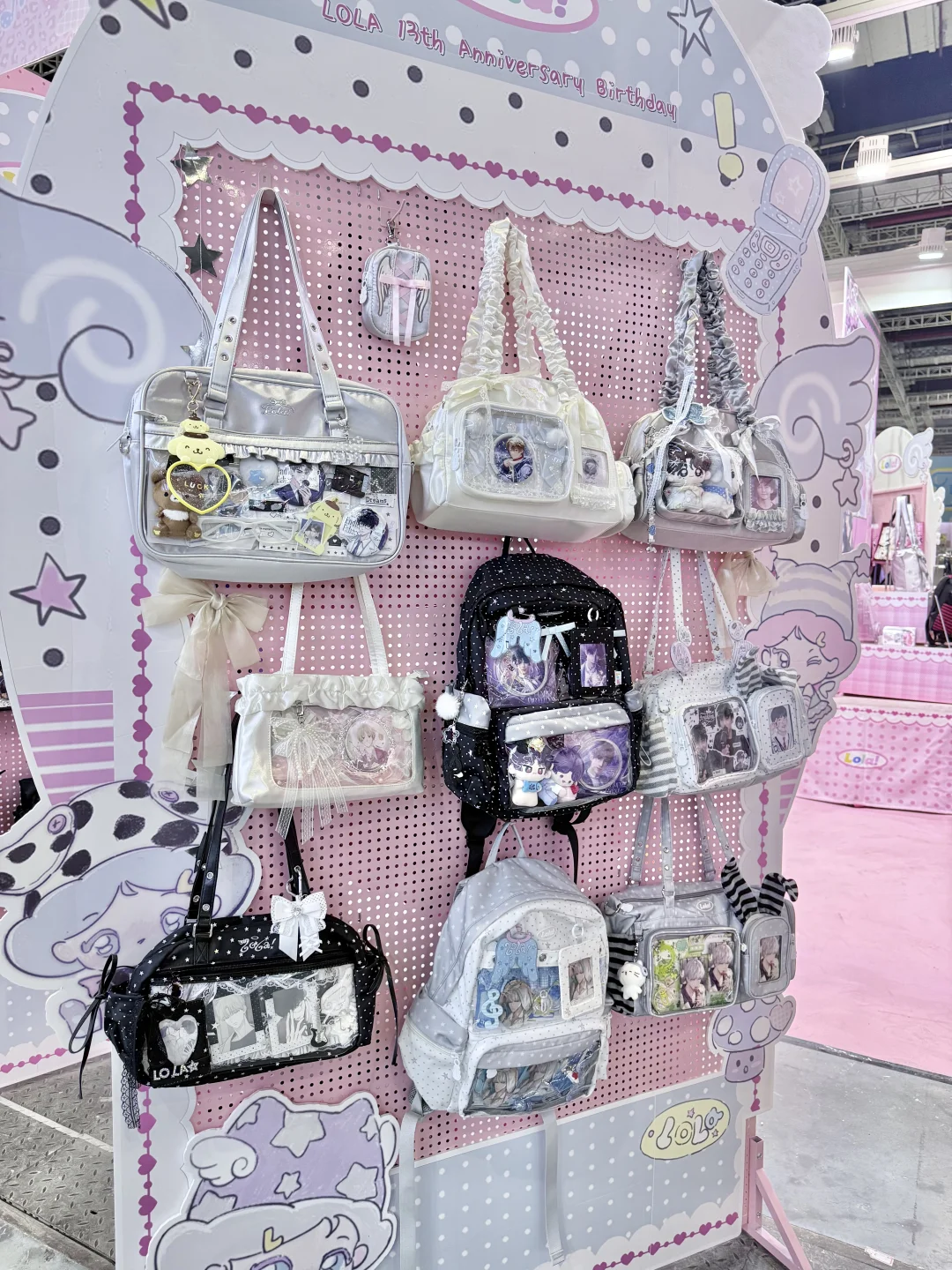 CPSP现场居然有九面墙的痛包展!（已扎好版