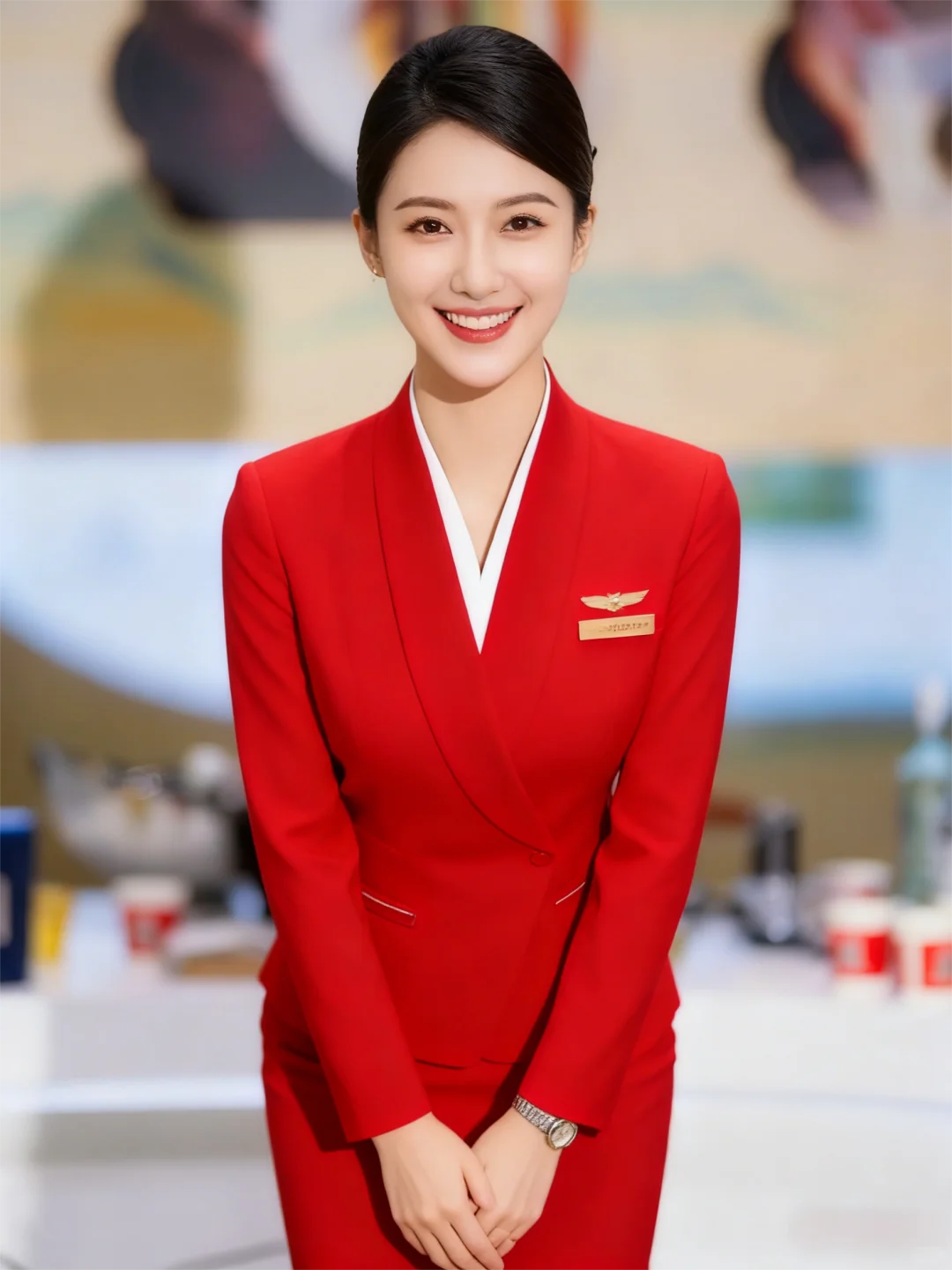 ✈️航空展会宣讲空姐！6大核心素质才够格