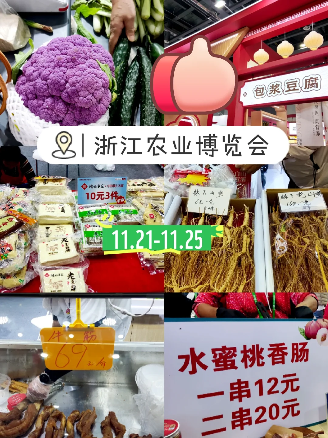 周末暴走在农博会蹭吃蹭喝的一天！