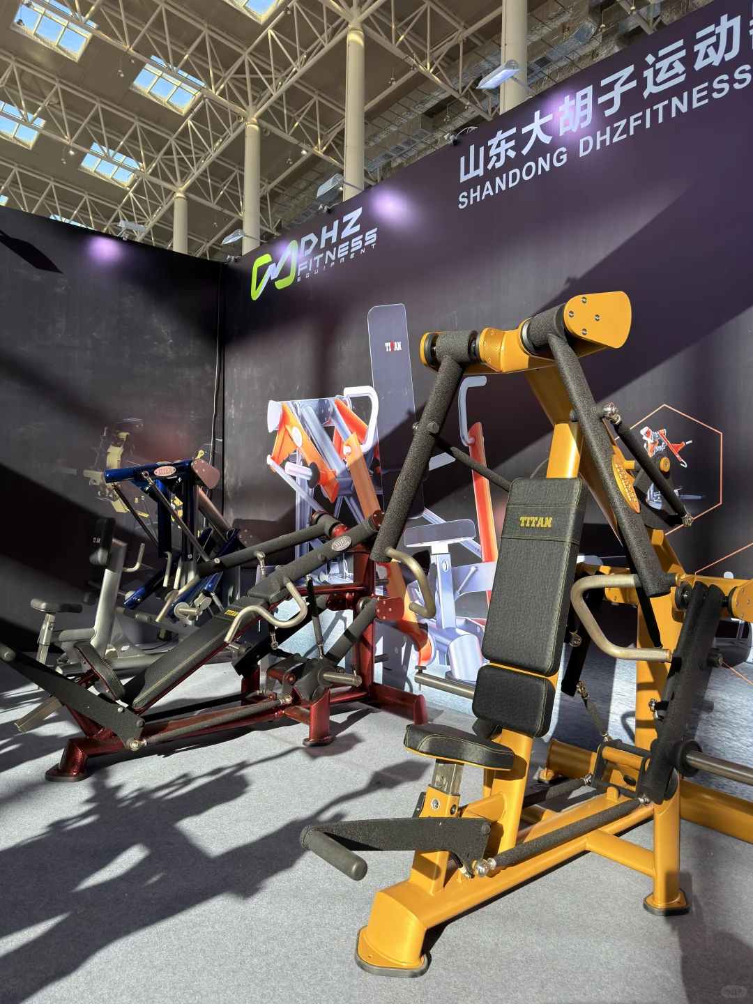 ?打卡圣地！泰坦终极力量器械超出片