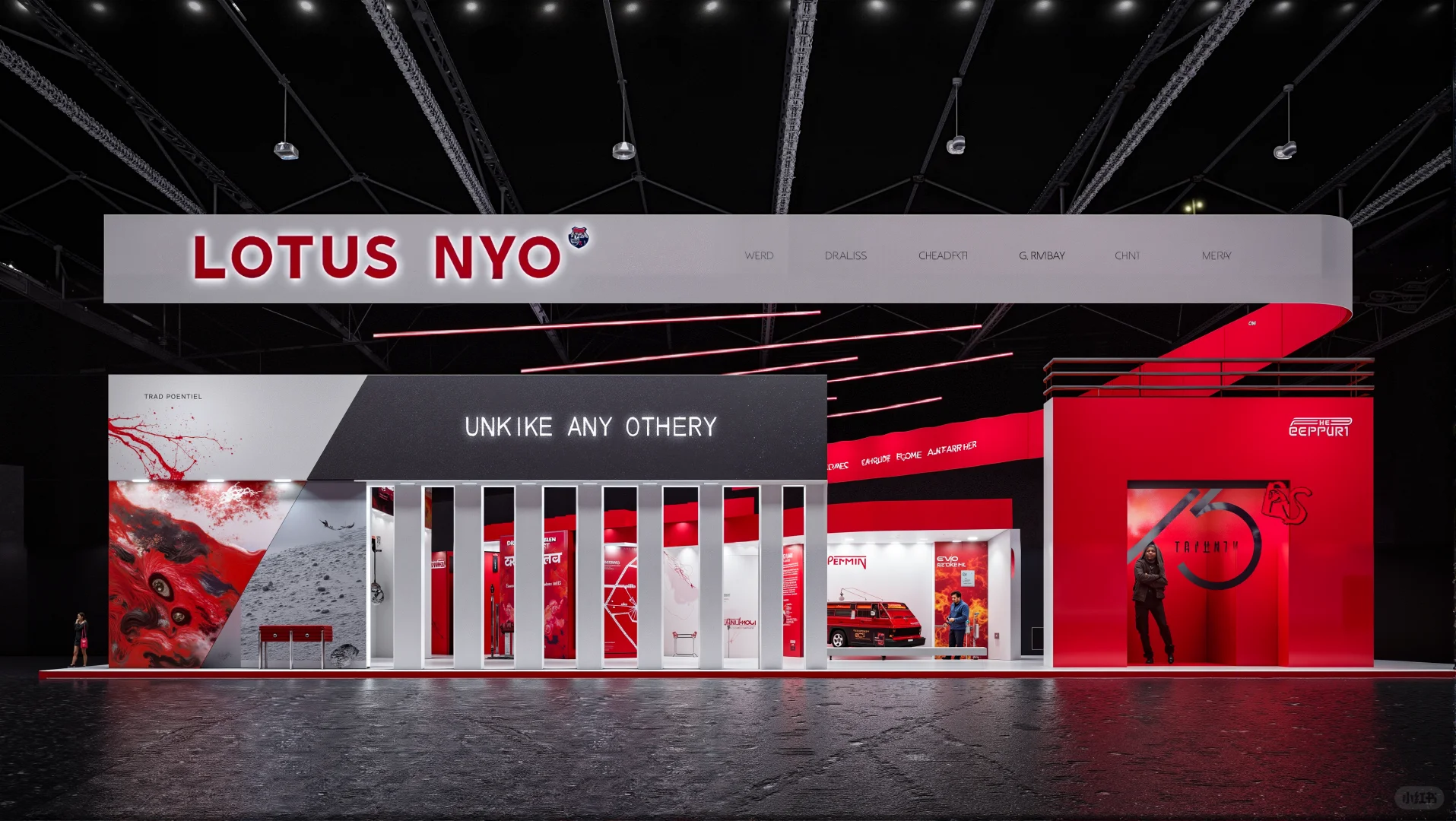 展台设计|汽车工业展台