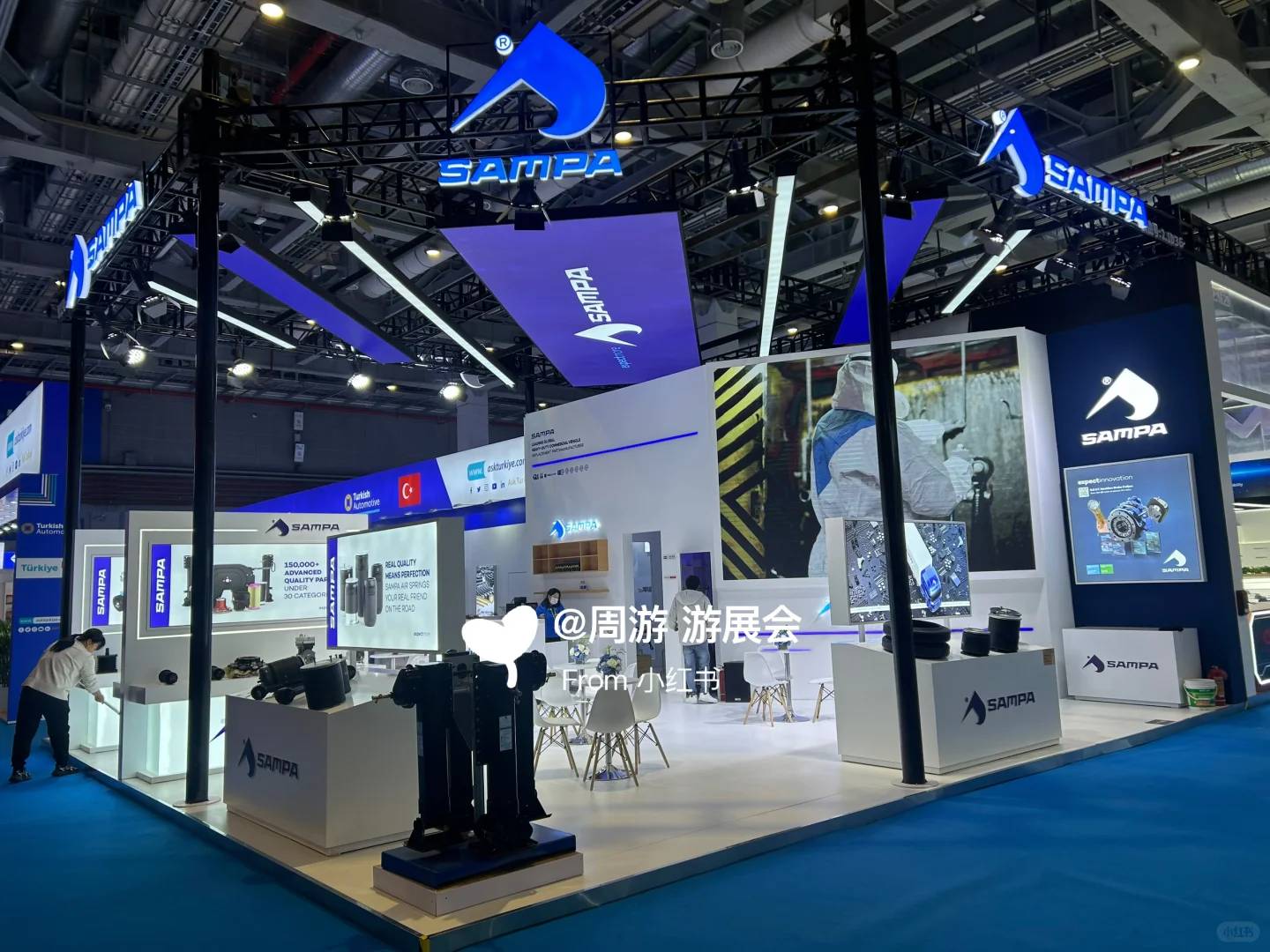 25上海法兰克福汽配展！预算高的展台效果❤️