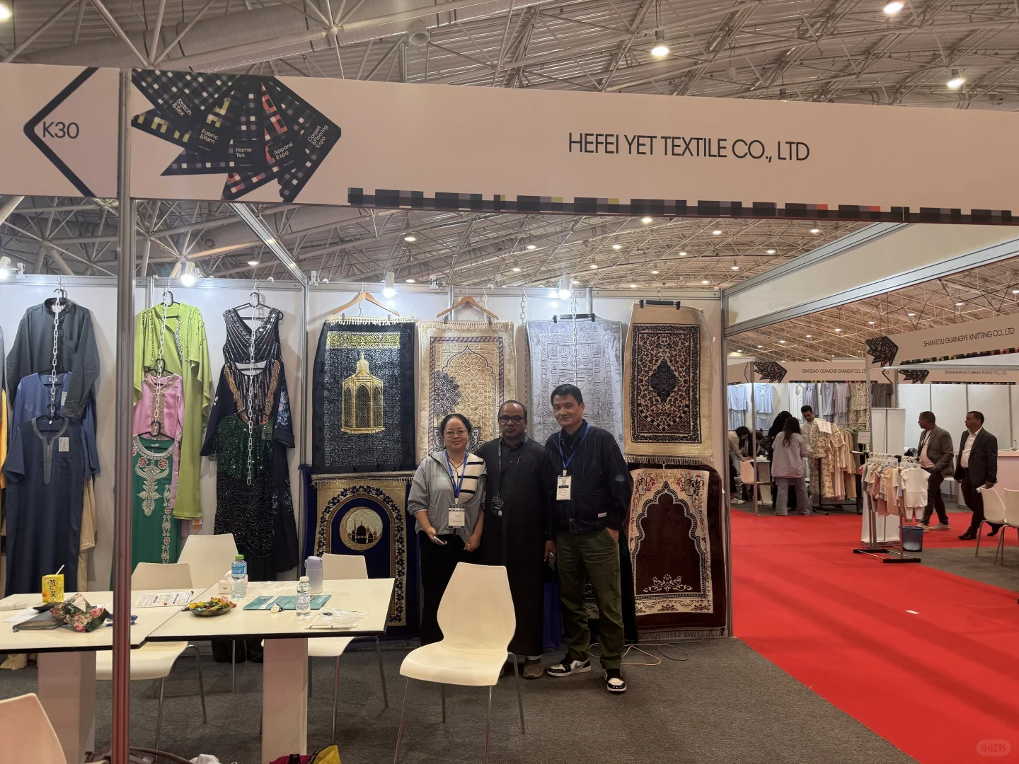 谁懂啊沙特国际纺织服装工业展太热闹啦！