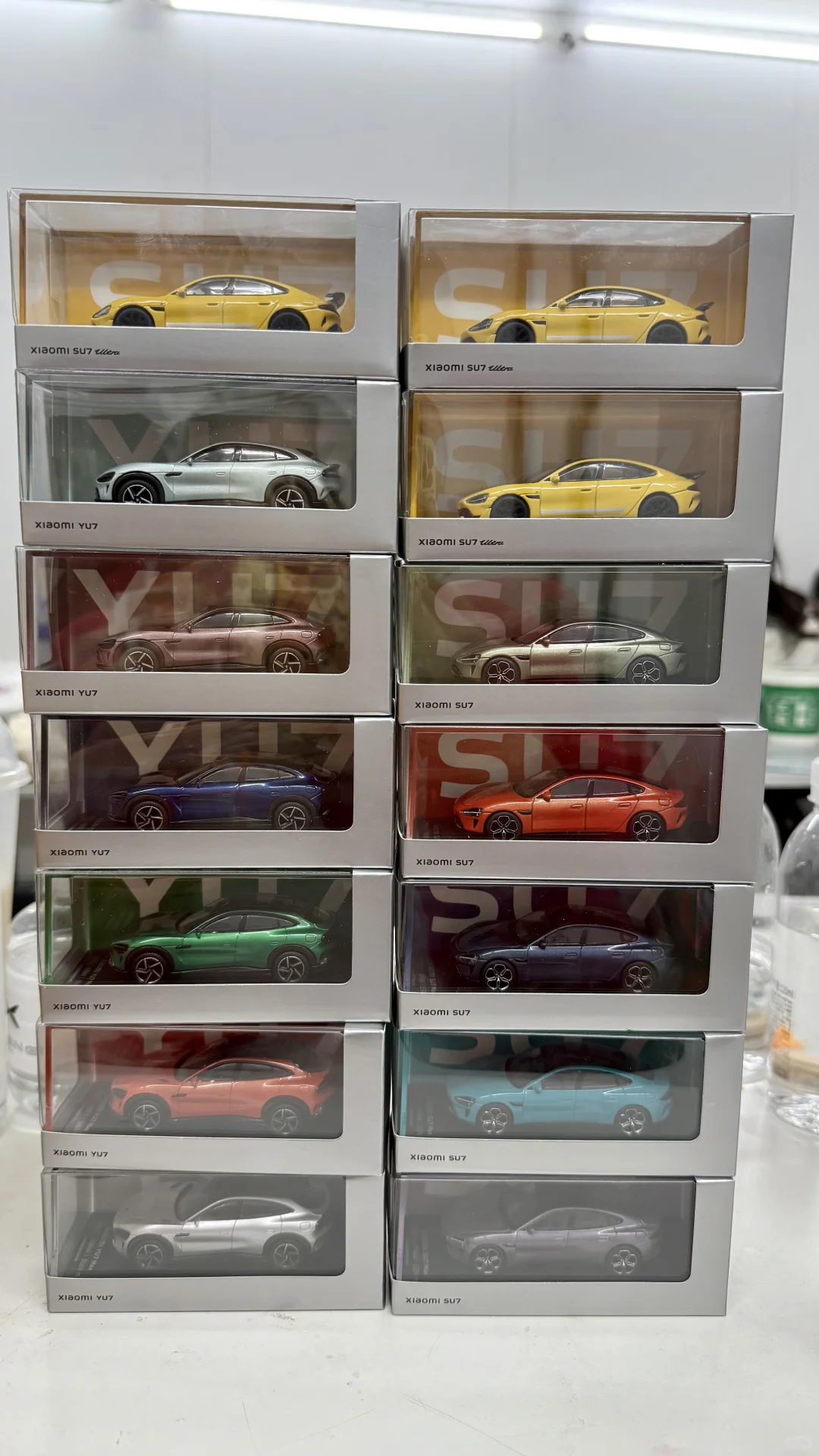 广州车展小米1:64车模终于集齐咯?