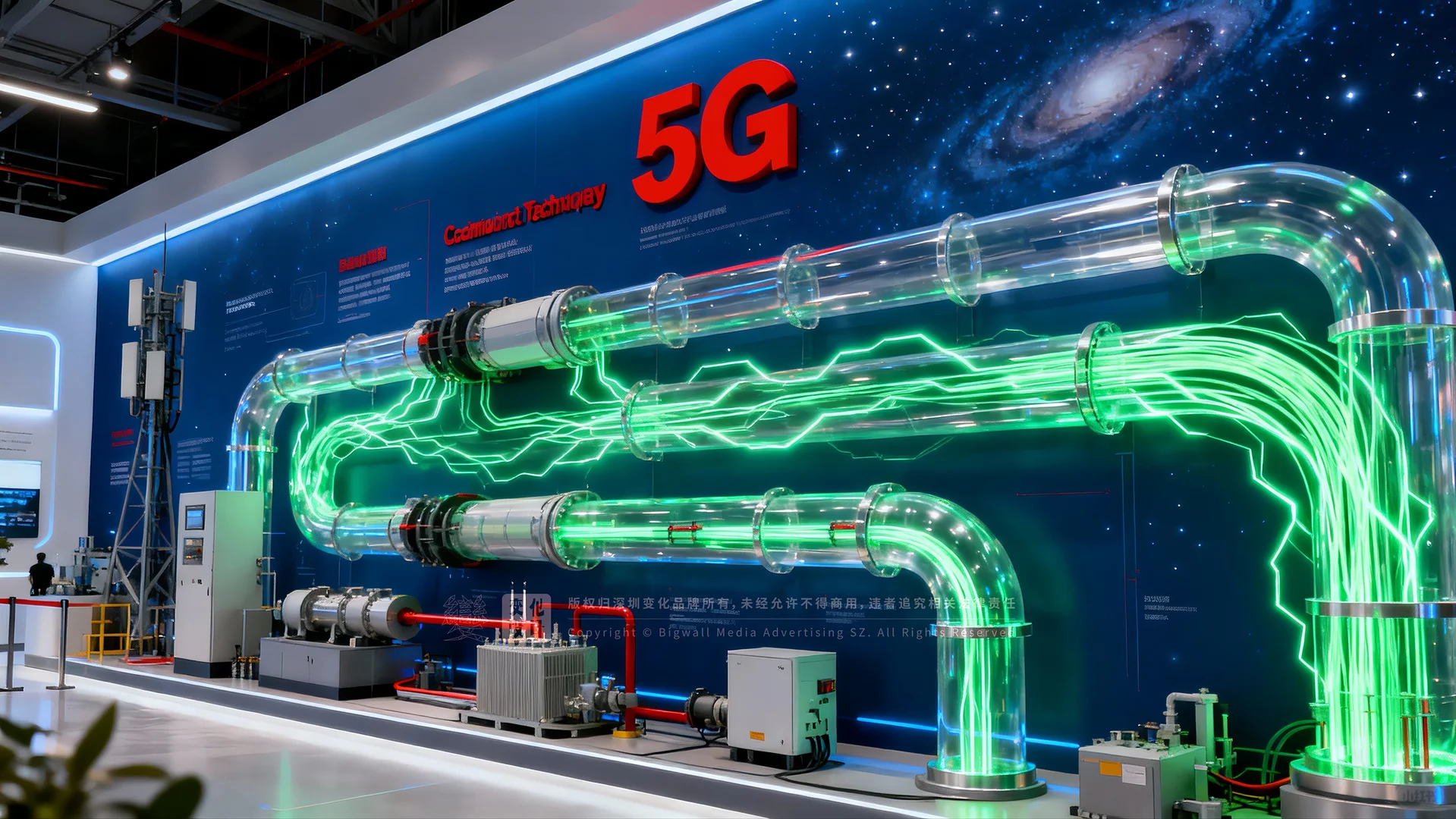 原创展厅设计案例|电子信息制造科技展厅