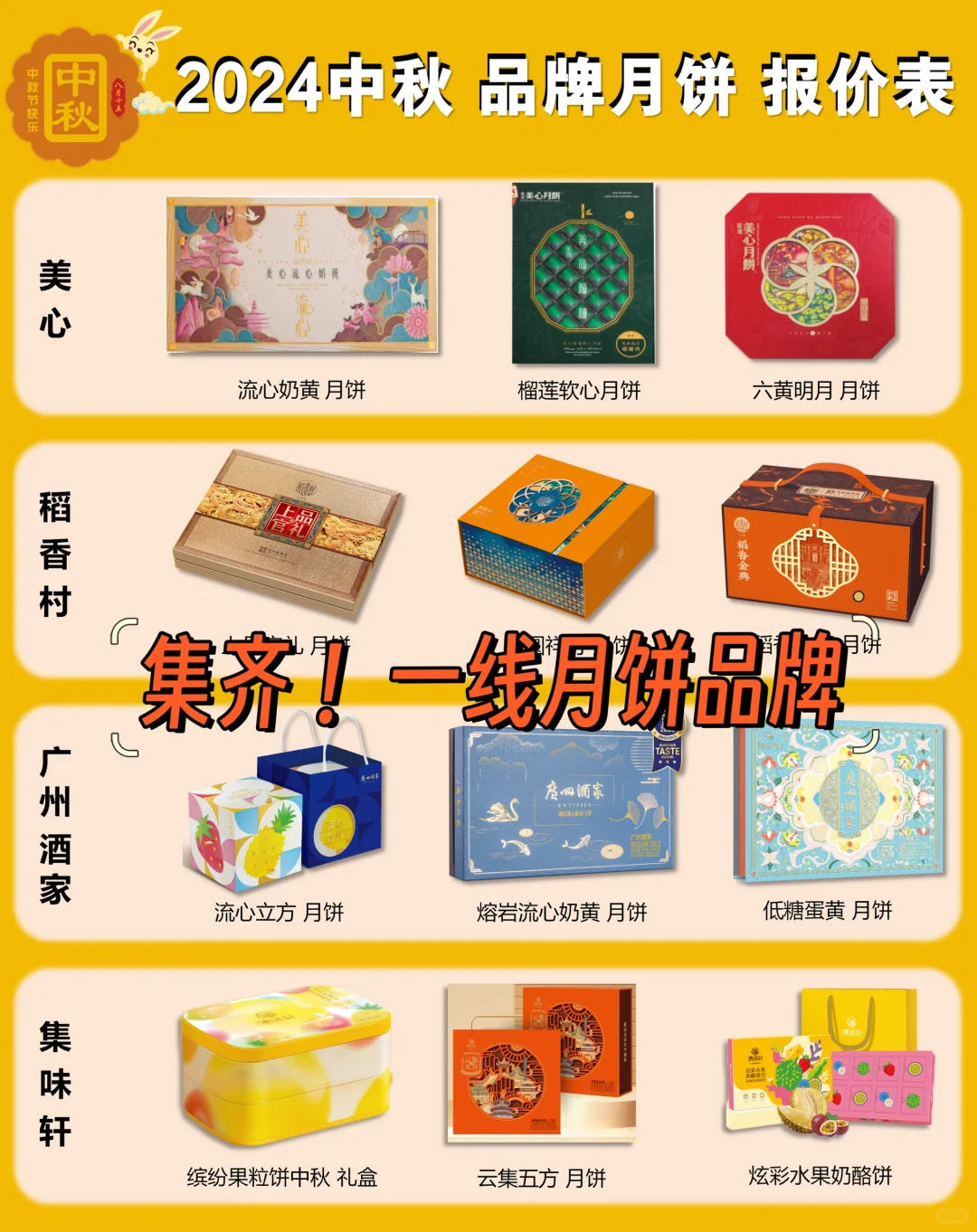 中秋采购 |拒绝烧脑❗️被夸爆的选品方案在这